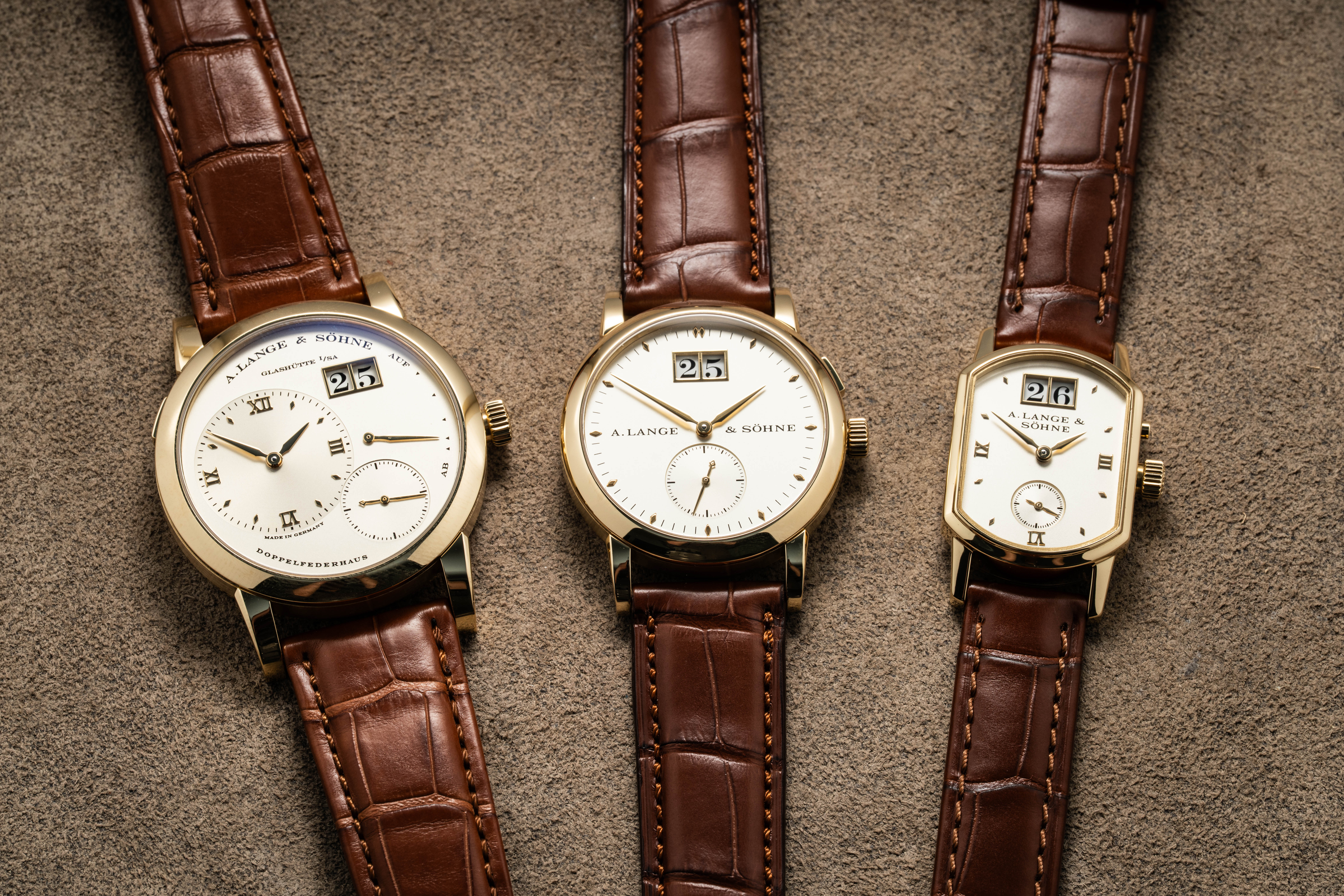 The Georg Jensen Koppel Grande Date Annual Calendar, With White