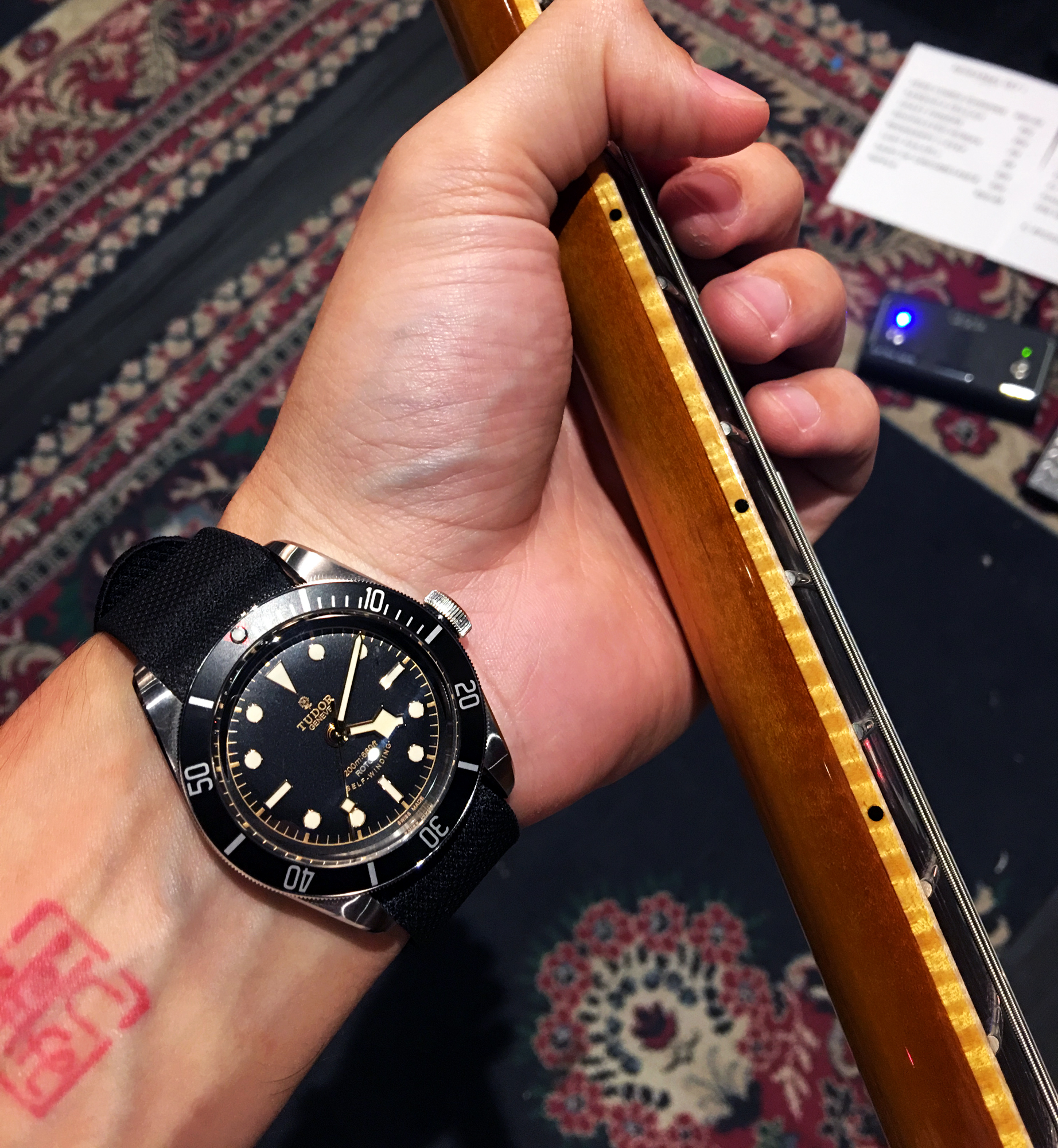 A Week On The Wrist: The Tudor Heritage Black Bay Black Reference 79220N -  Hodinkee