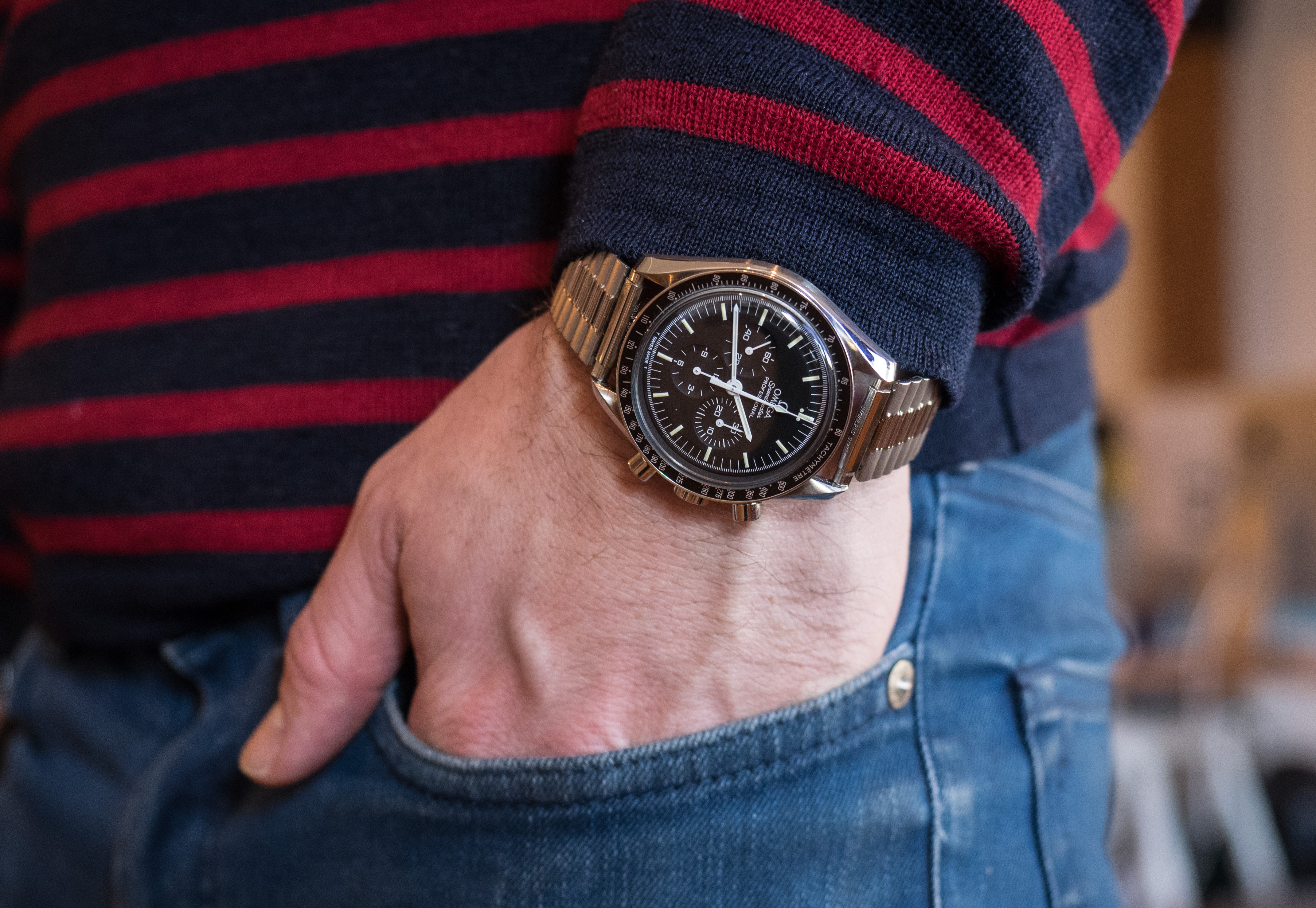 The Value Proposition: The Speedmaster And The Speidel Twist-O-Flex  Bracelet - Hodinkee