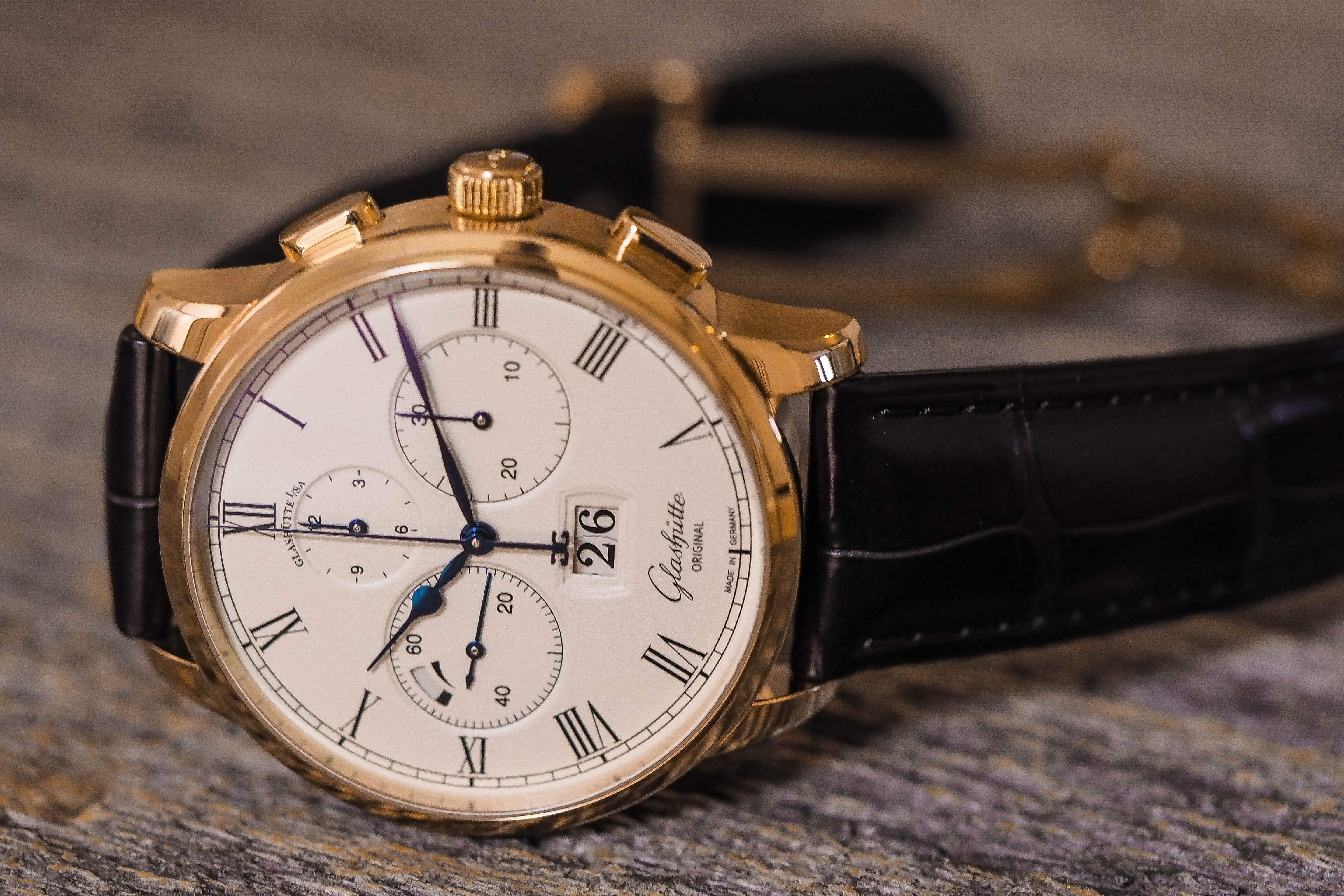 A Week On The Wrist The Glashutte Original Senator Chronograph Panorama Date Hodinkee