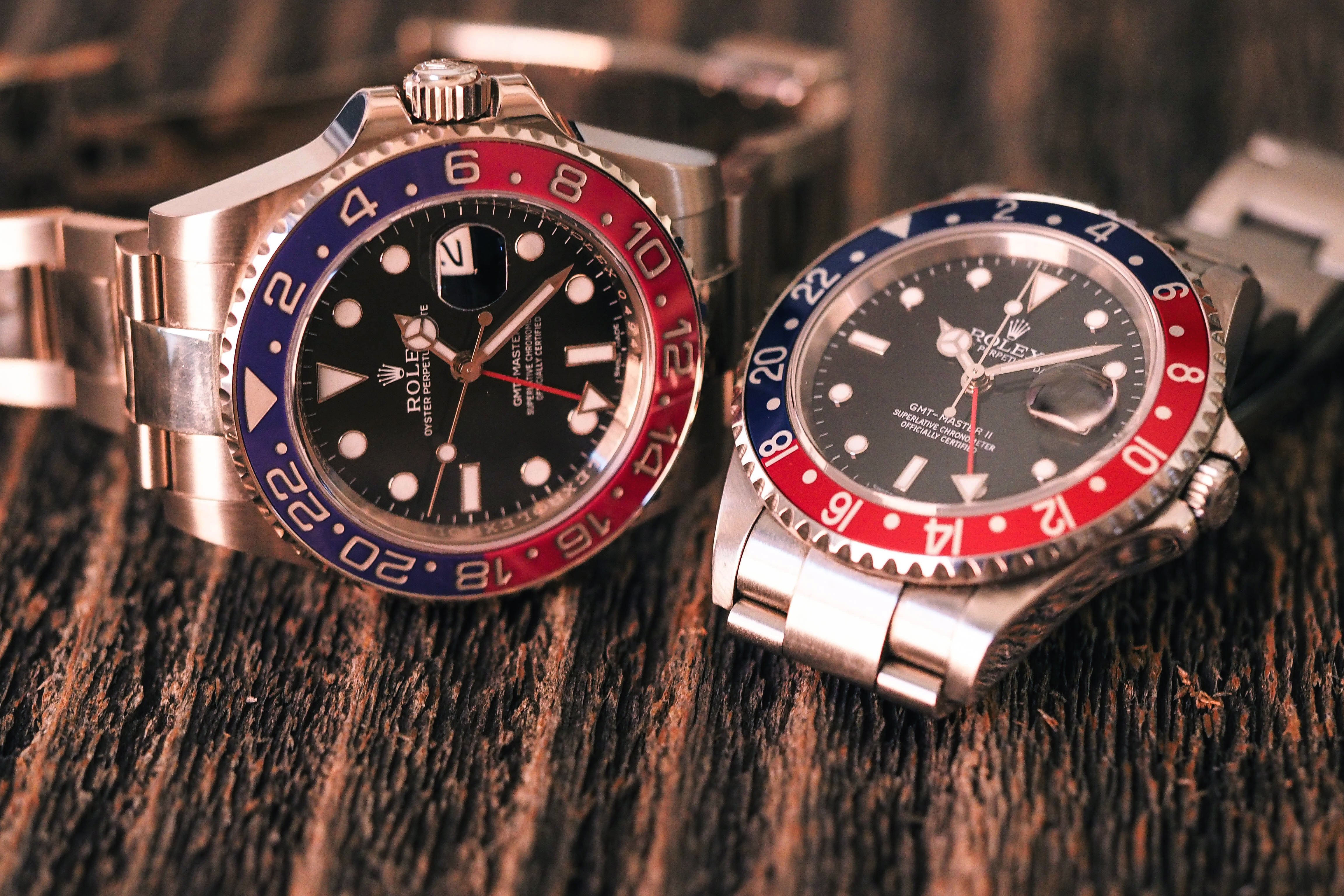 Hands On The Rolex GMT Master II Pepsi Old And New Compared