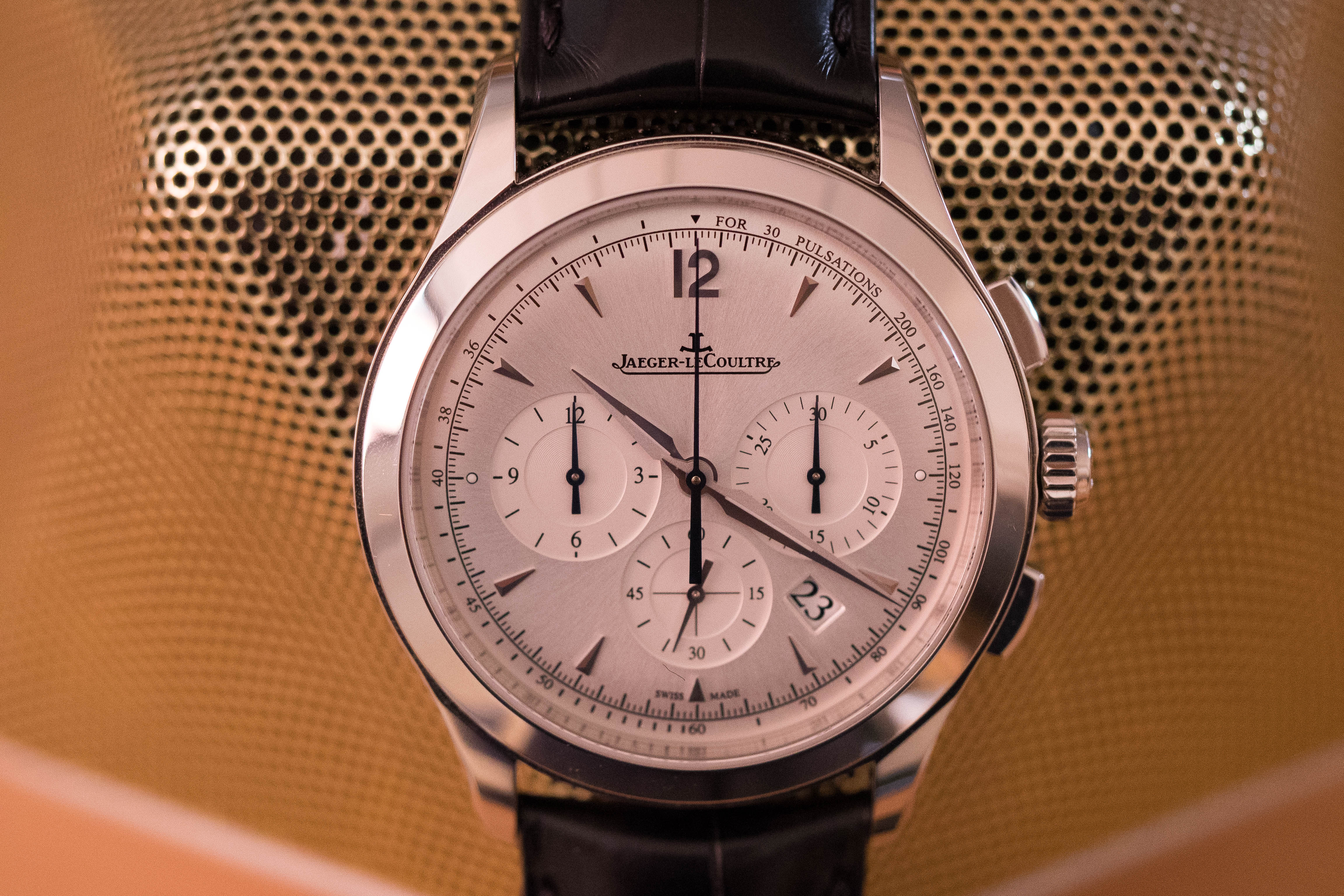 Hands On The Jaeger LeCoultre Master Chronograph And More