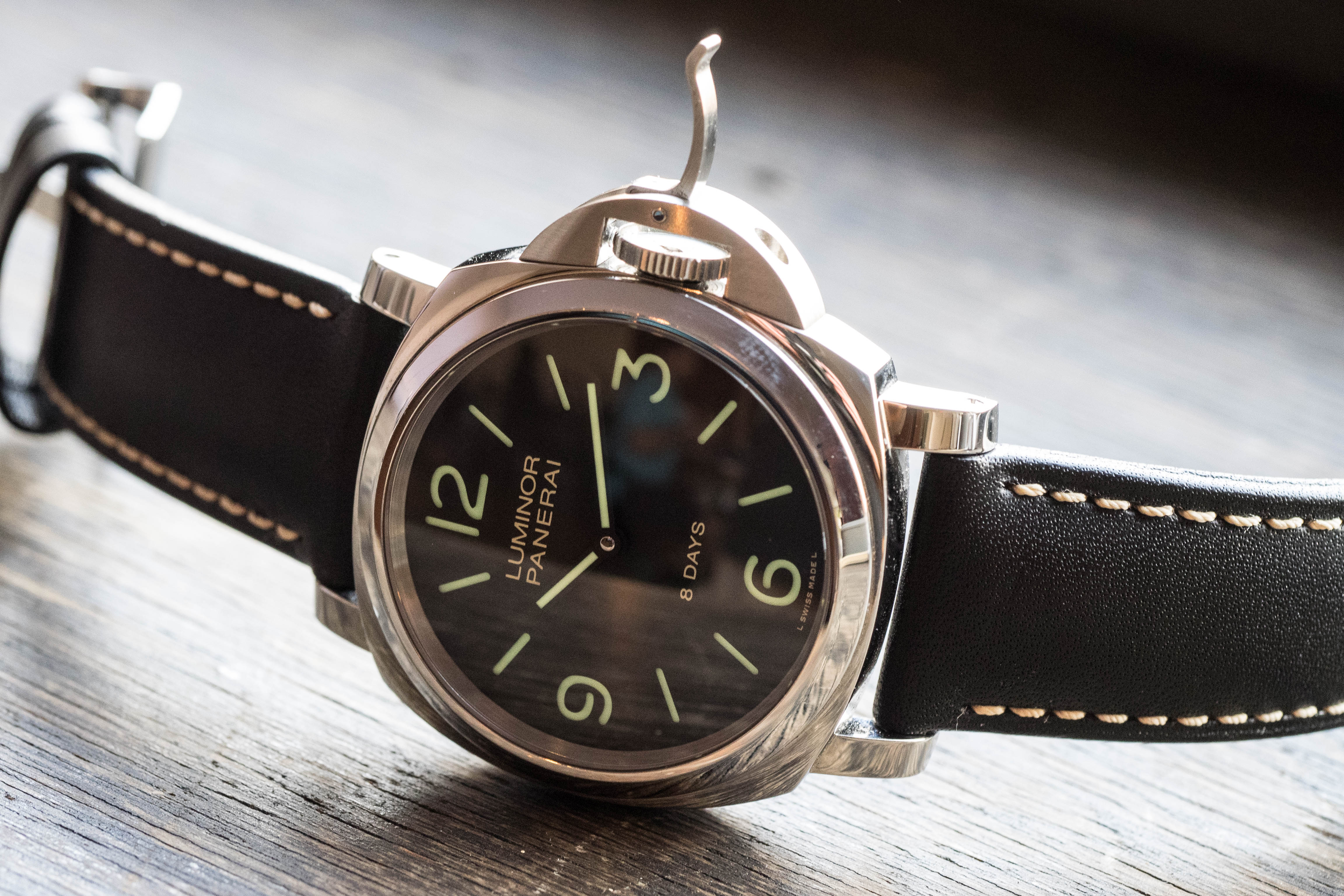 A Week On The Wrist The Panerai PAM 560 Luminor 8 Days Acciaio