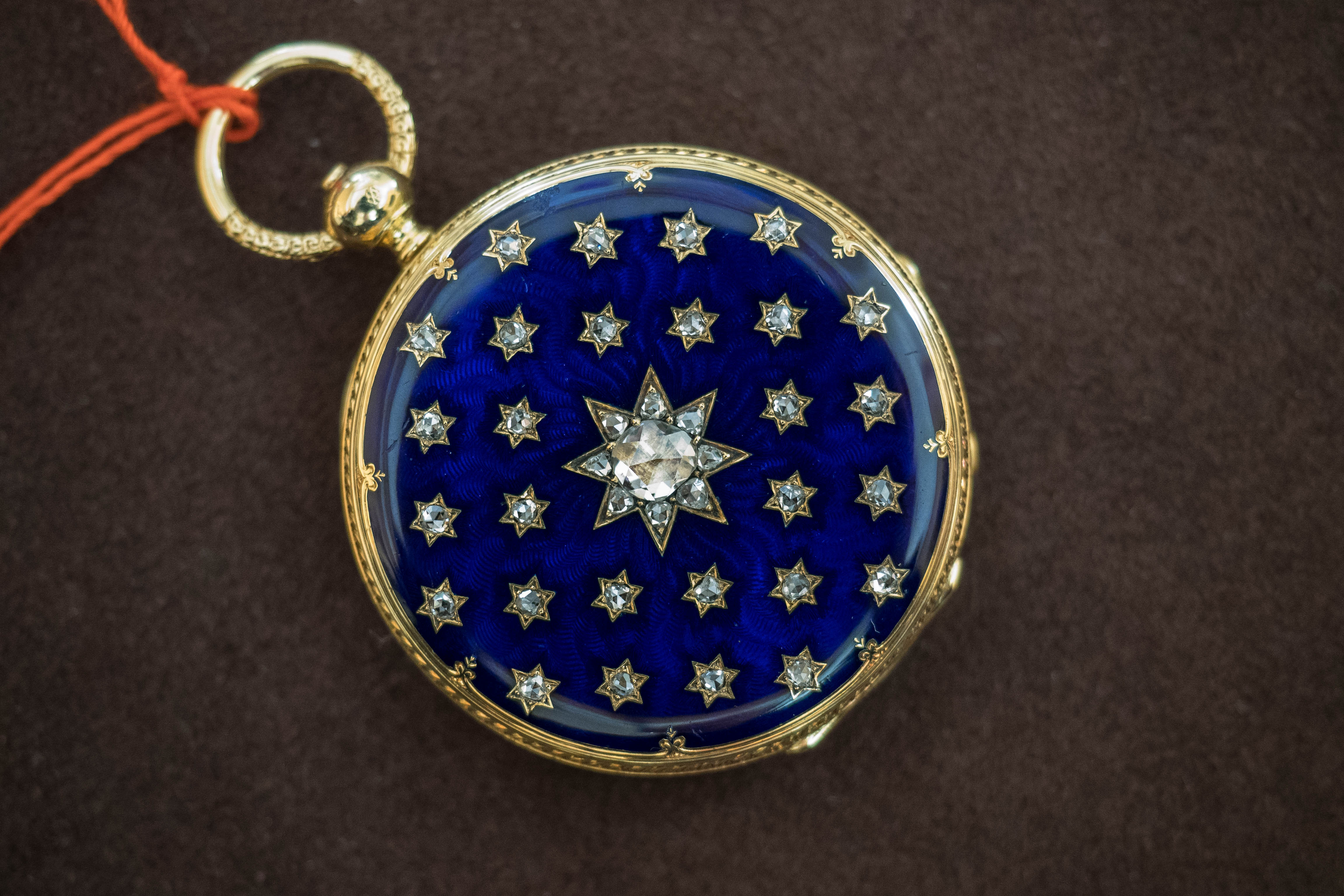 Patek Philippe Diamond And Enamel Pendant Watch Mid-19th Century
