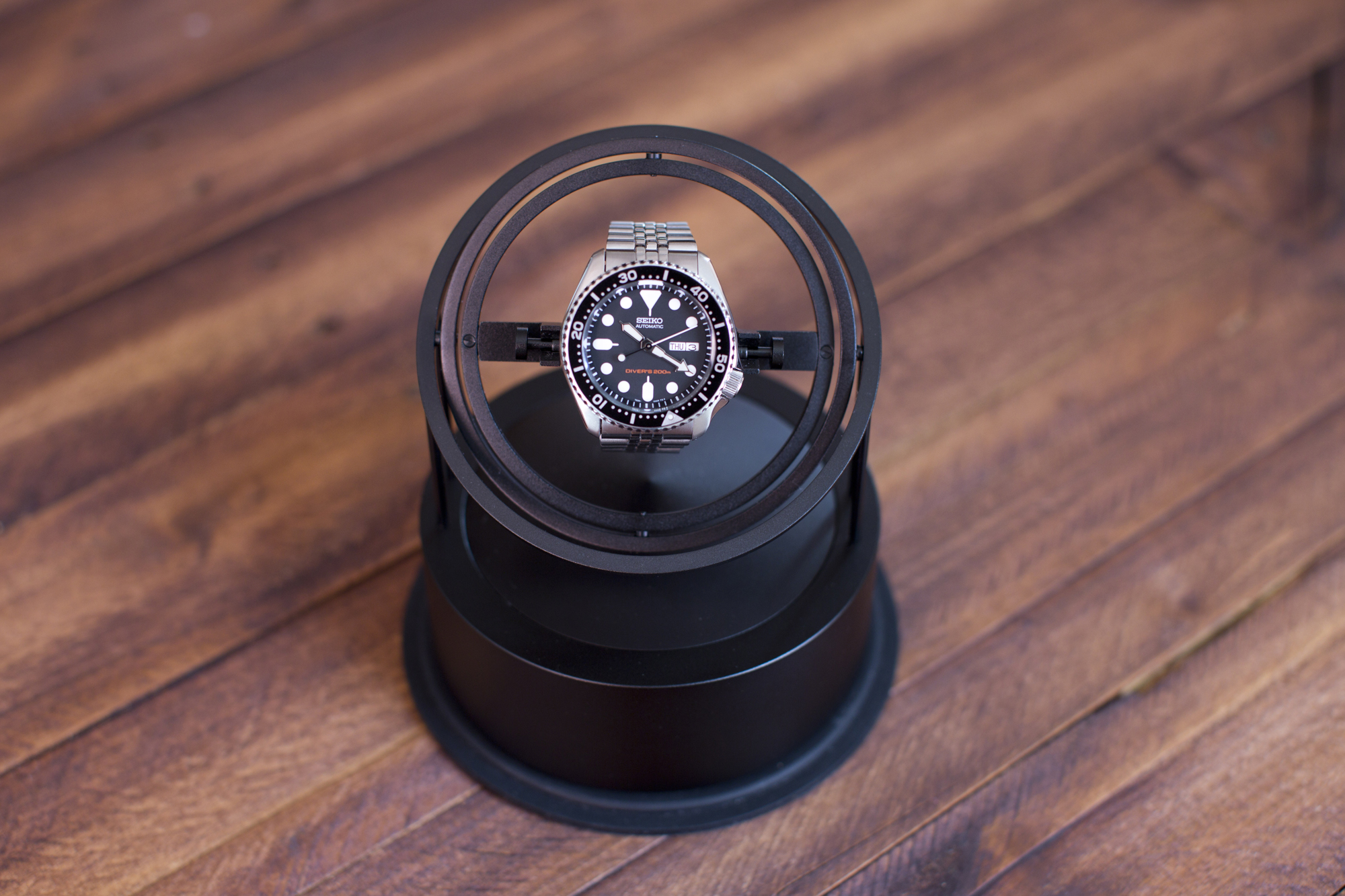 Hands On Bernard Favre s Hypnotizing Planet Watch Winder Hodinkee