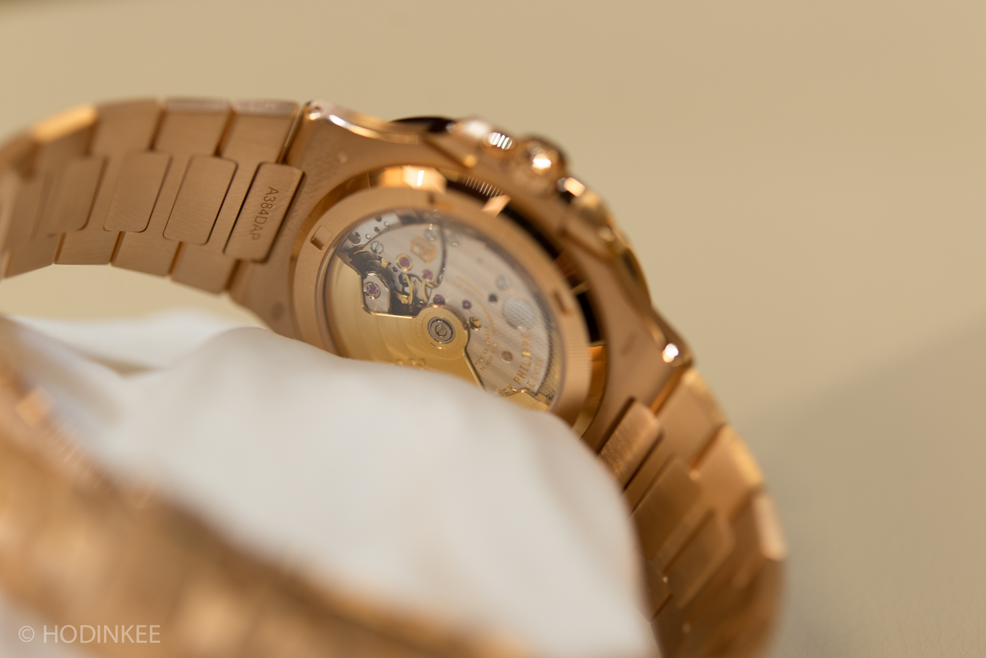 PATEK PHILIPPE ROSE GOLD NAUTILUS MODEL 5711R/1R-001 - Carr Watches