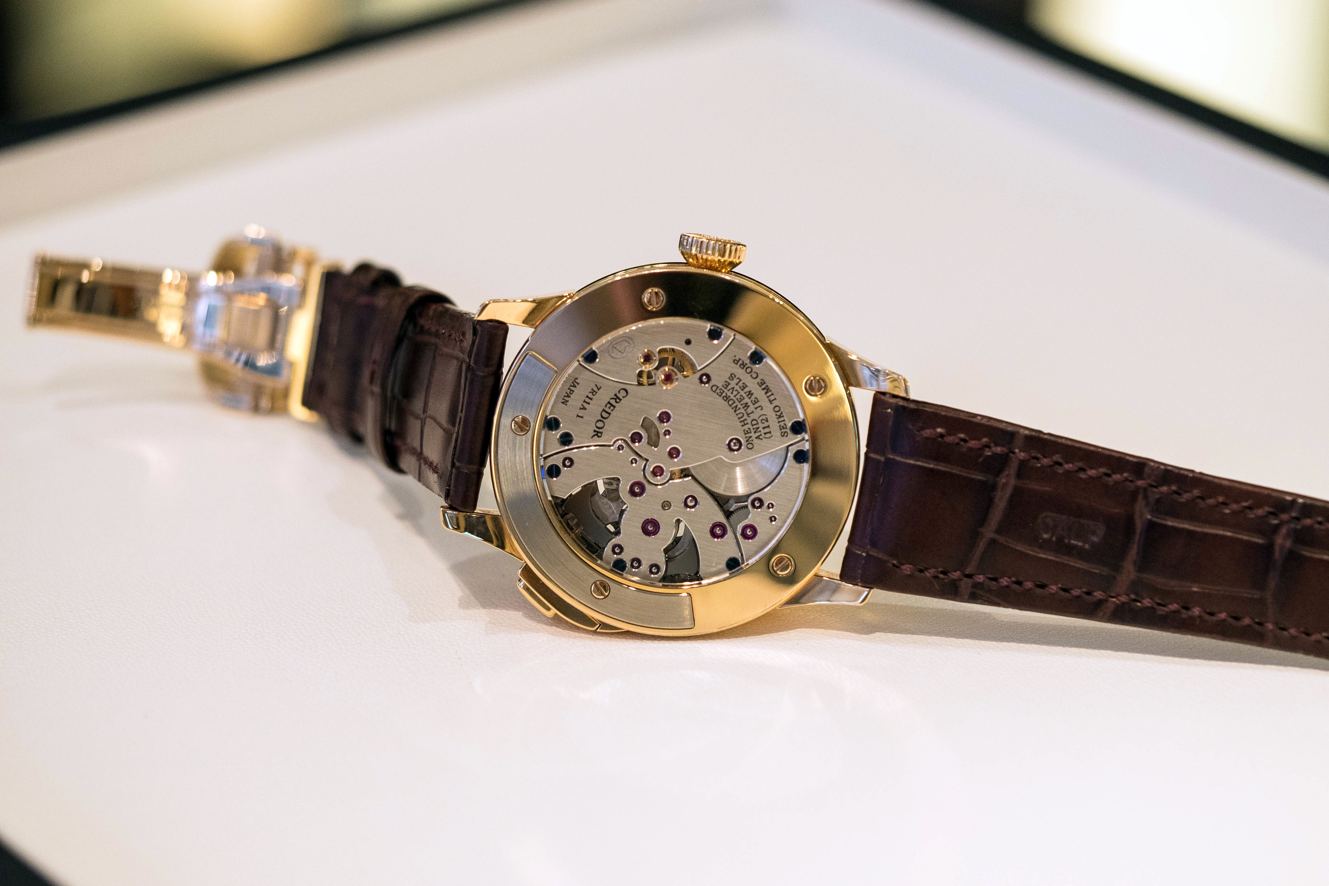 Photo Report: The Seiko Credor Minute Repeater, Live At The Madison Avenue  New York Boutique - Hodinkee