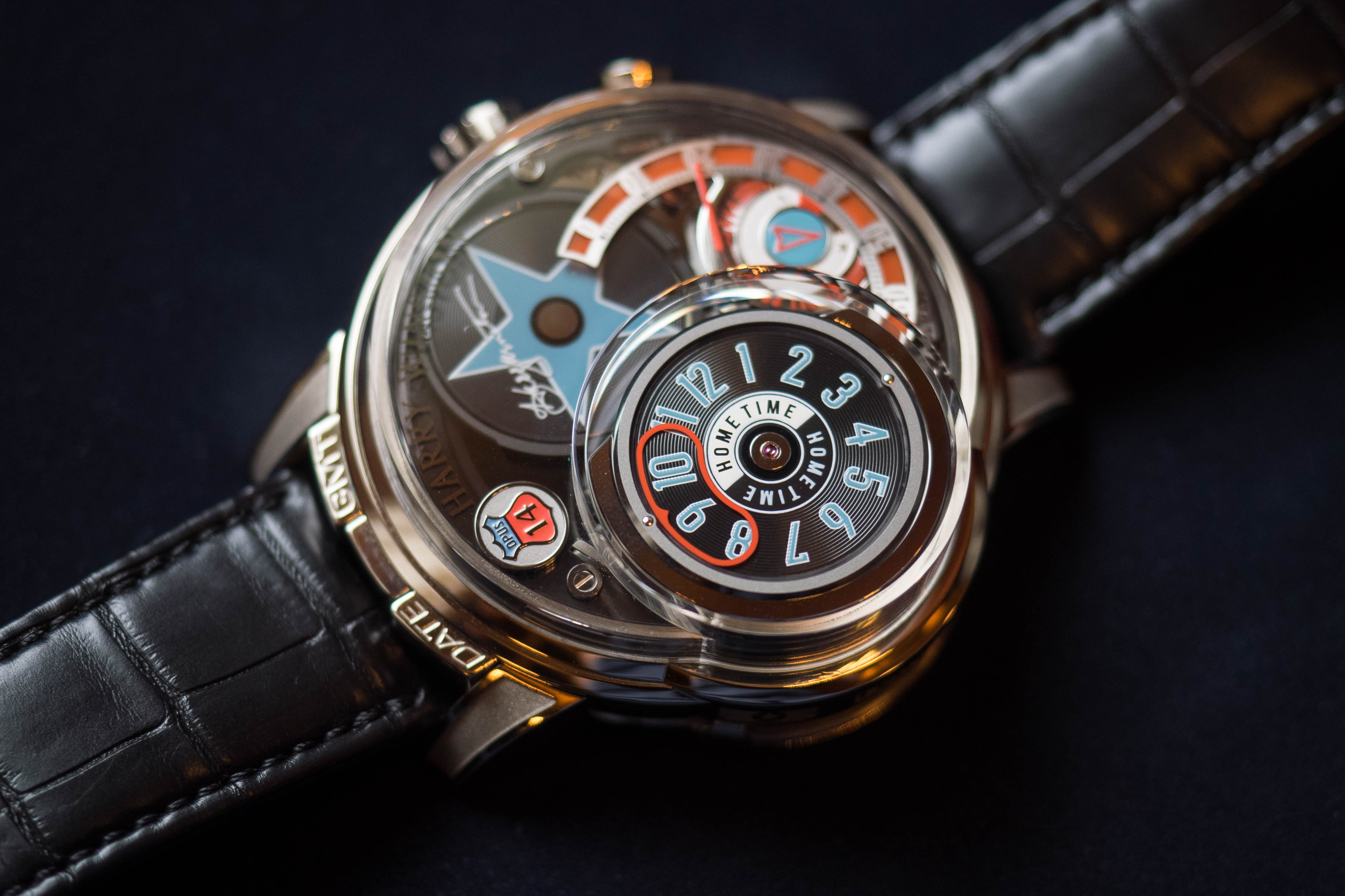 Hands On The Harry Winston Opus 14 A Jukebox For The Wrist