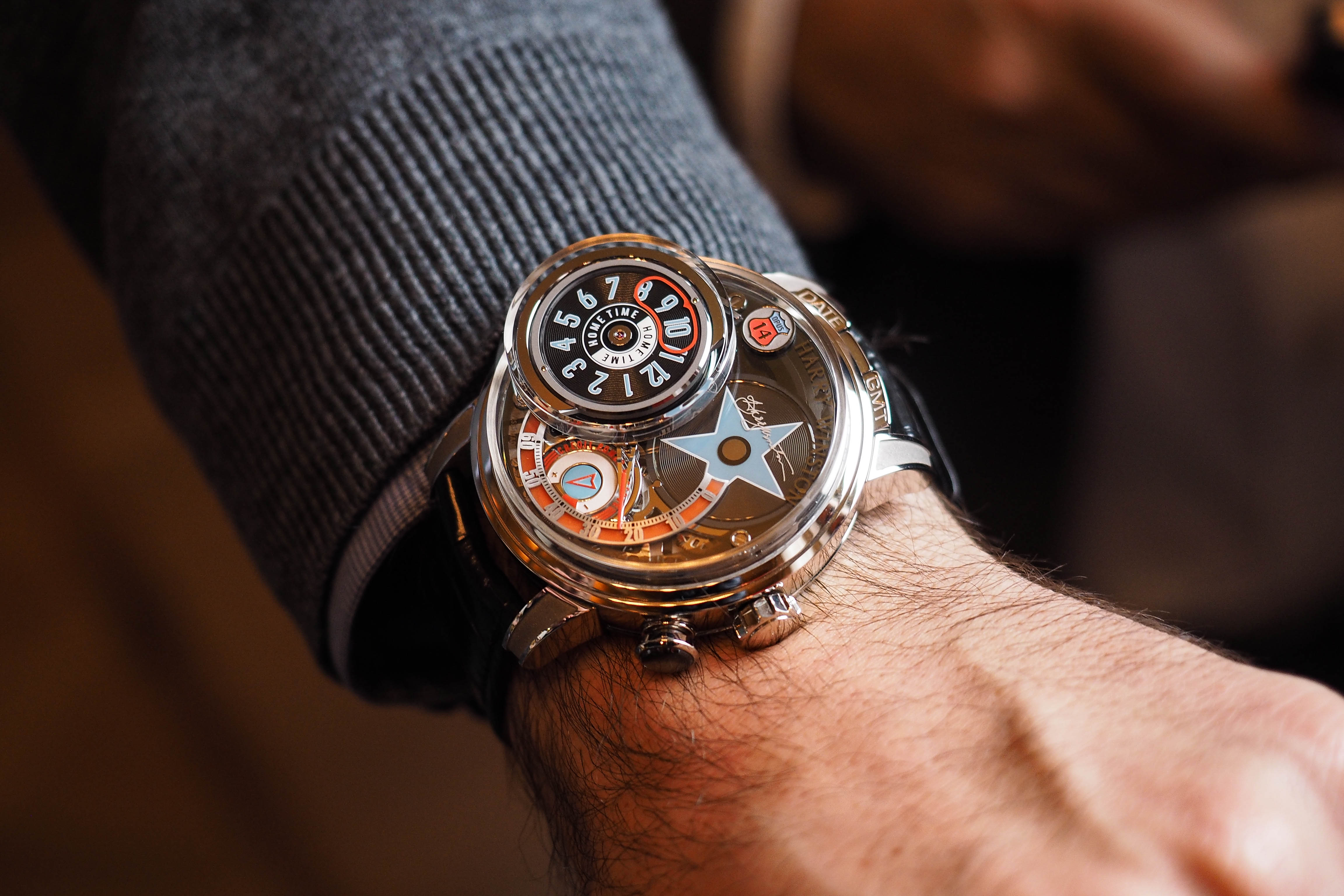 Hands On The Harry Winston Opus 14 A Jukebox For The Wrist Hodinkee