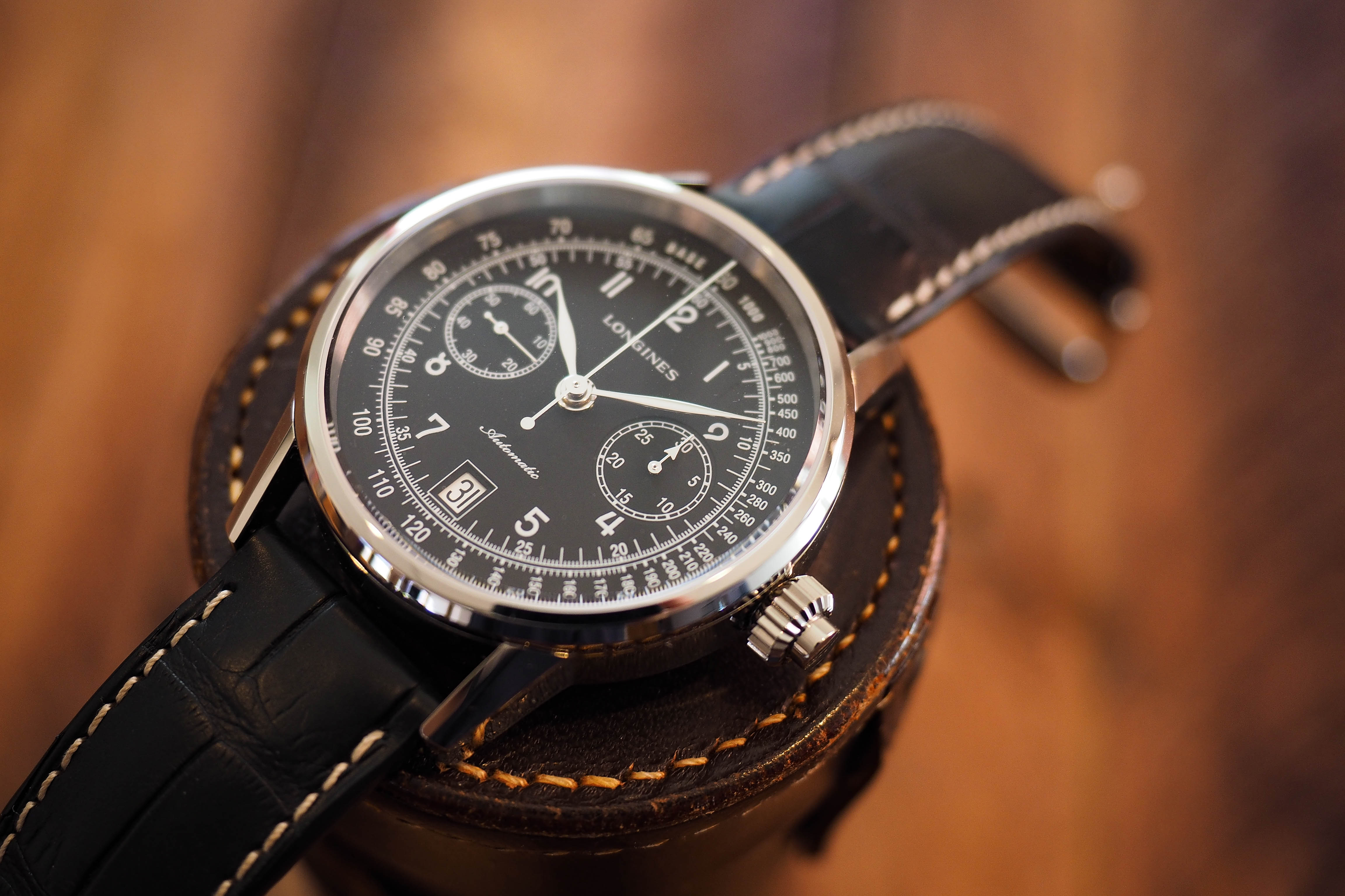 The Value Proposition The Longines Column Wheel Single Push Piece Chronograph Reference L2.800.4.53.0 Hodinkee