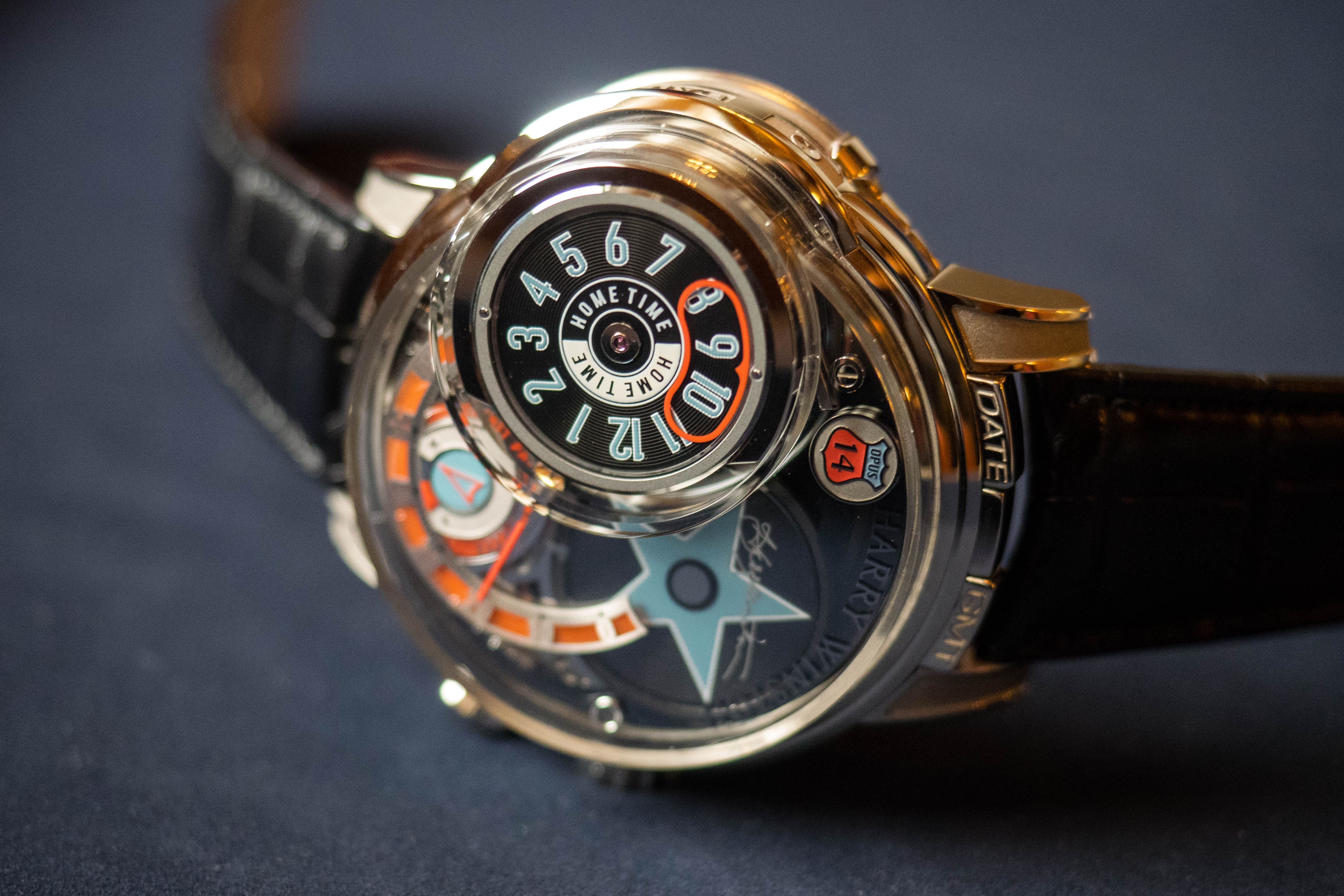 Hands On The Harry Winston Opus 14 A Jukebox For The Wrist