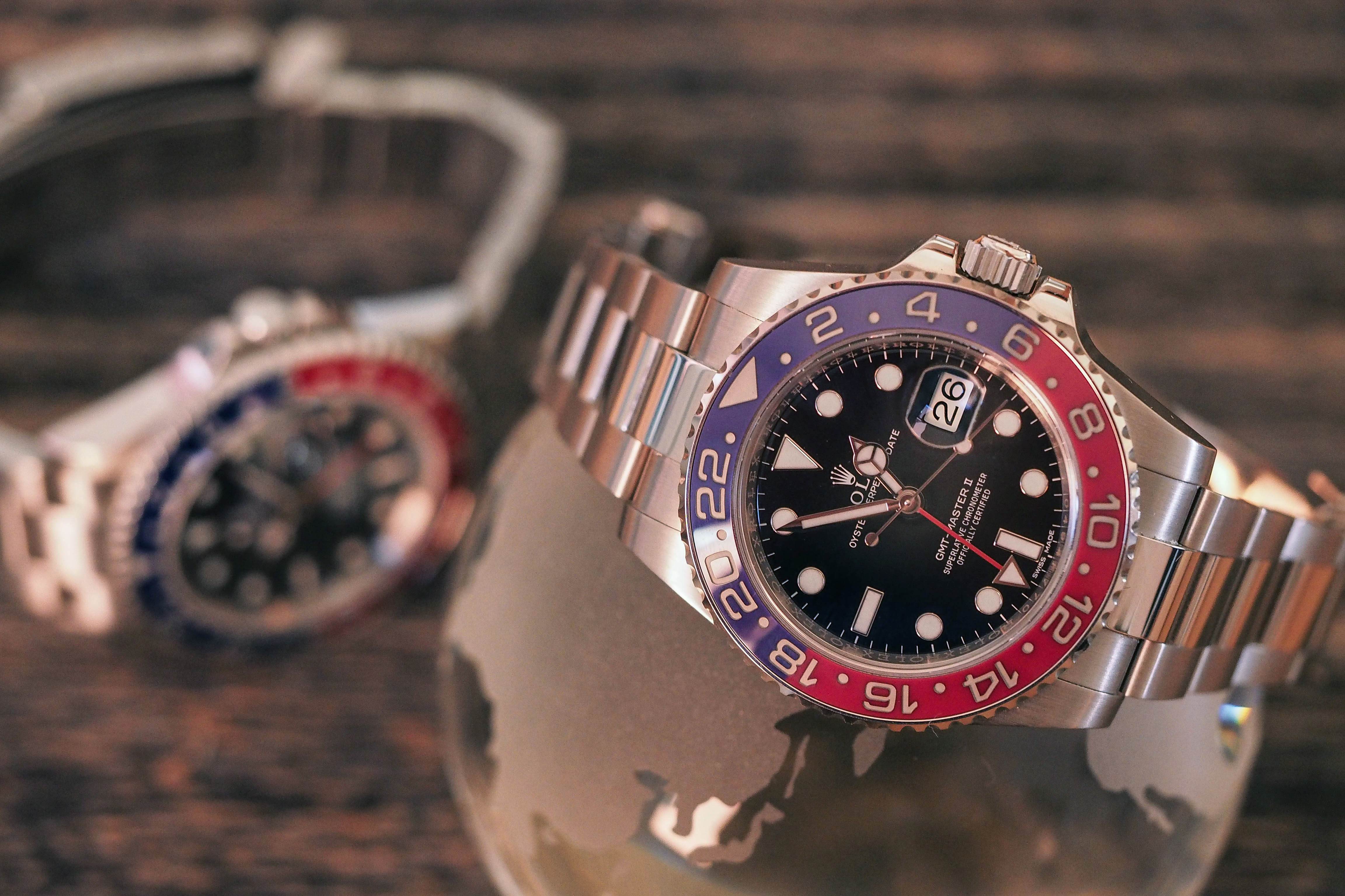 Rolex gmt master online 2 thickness