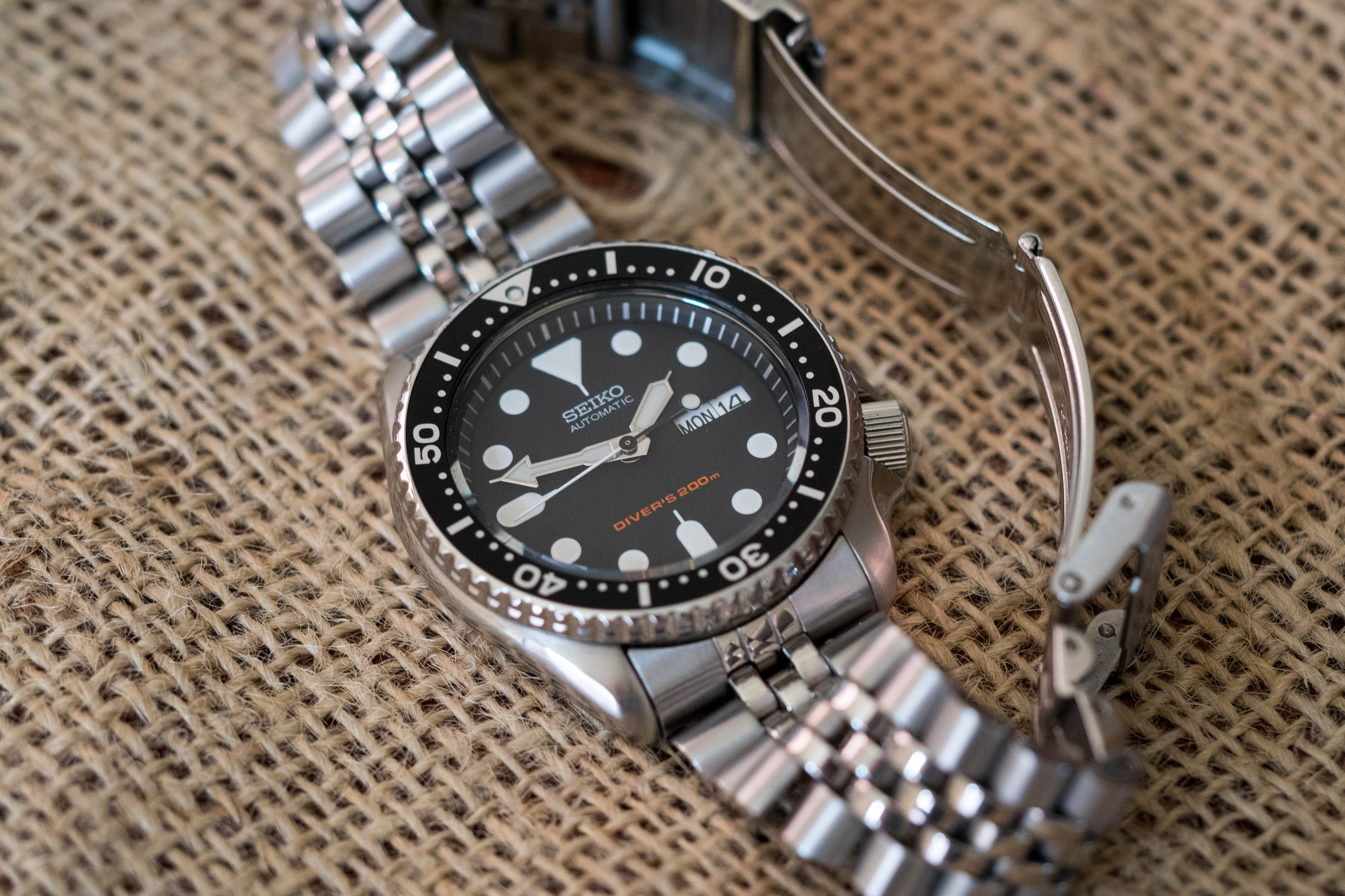 Seiko scuba diver's watch cheap 200m