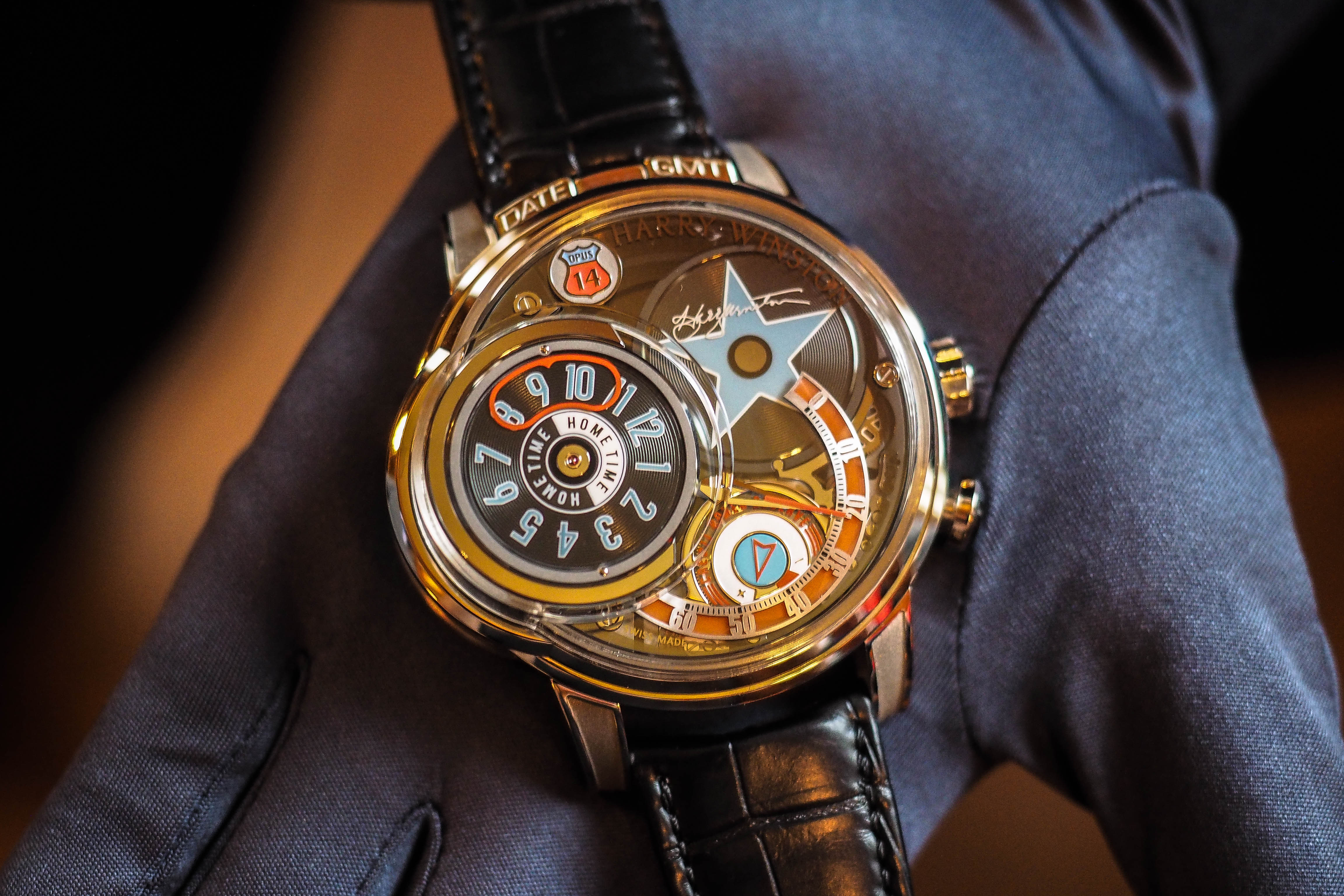 Hands On The Harry Winston Opus 14 A Jukebox For The Wrist Hodinkee