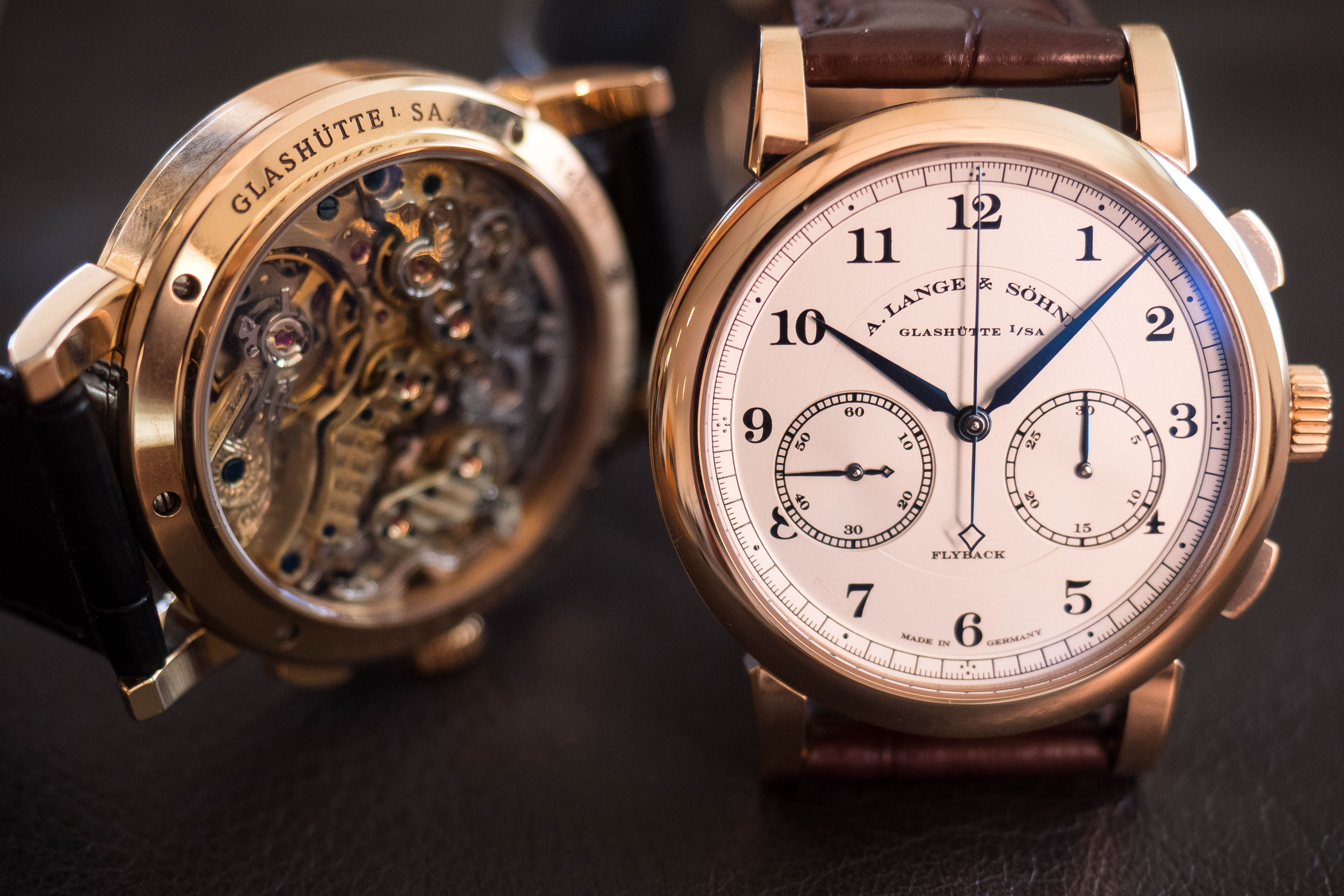 A lange and sohne 1815 outlet chronograph