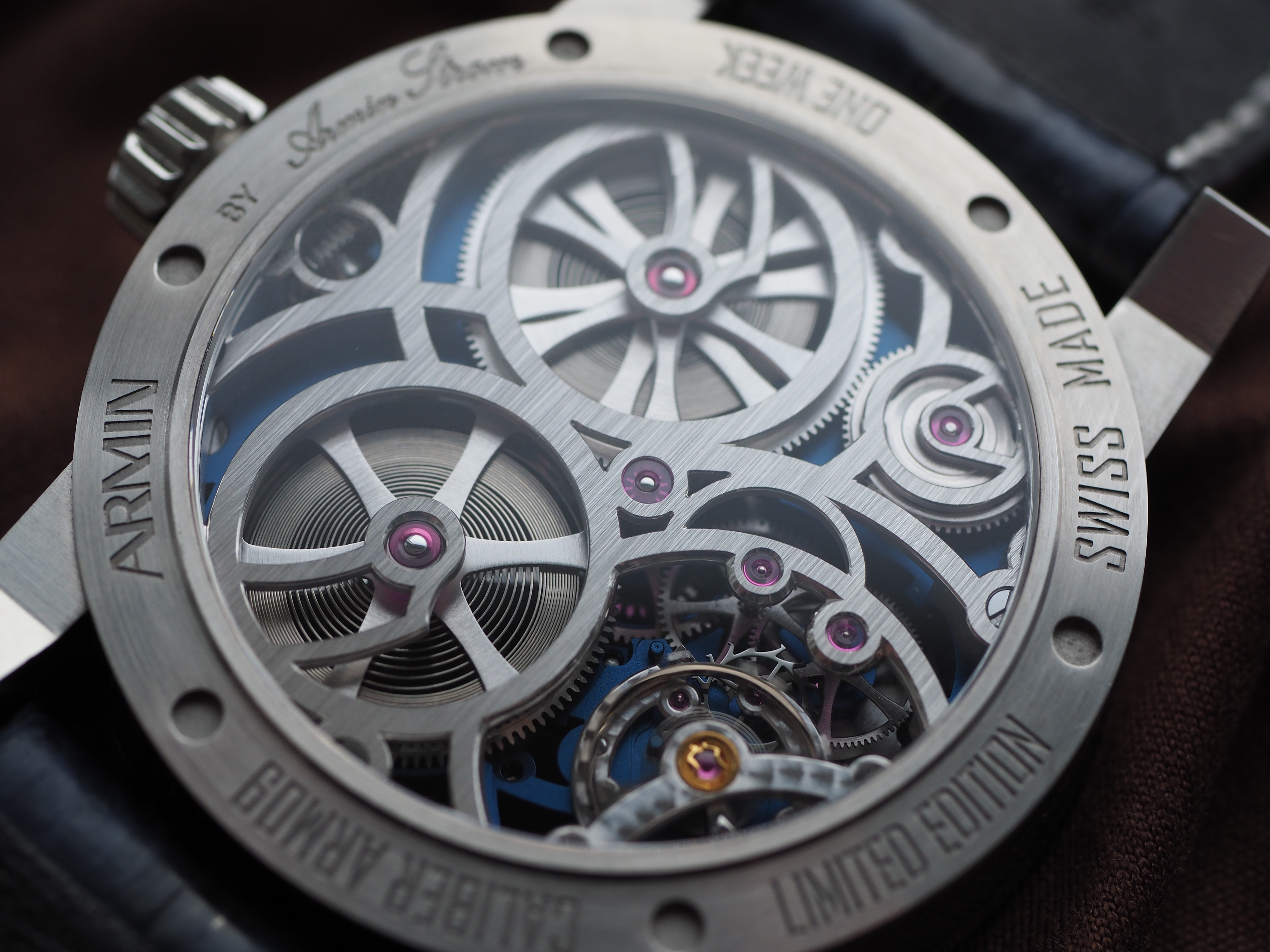 Technical Perspective The Armin Strom Skeleton Pure Water Hodinkee