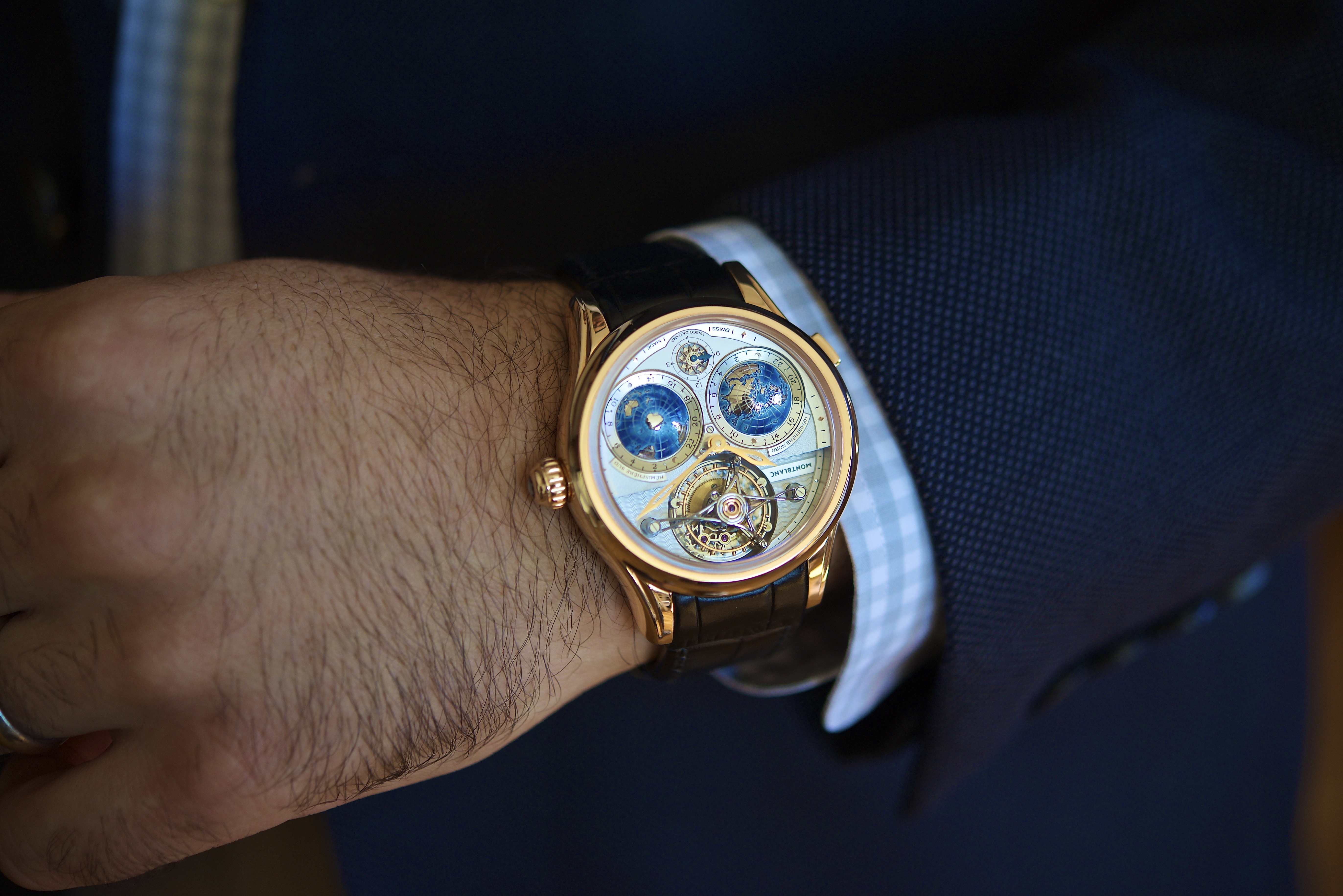 Hands On The Montblanc Collection Villeret Tourbillon Cylindrique