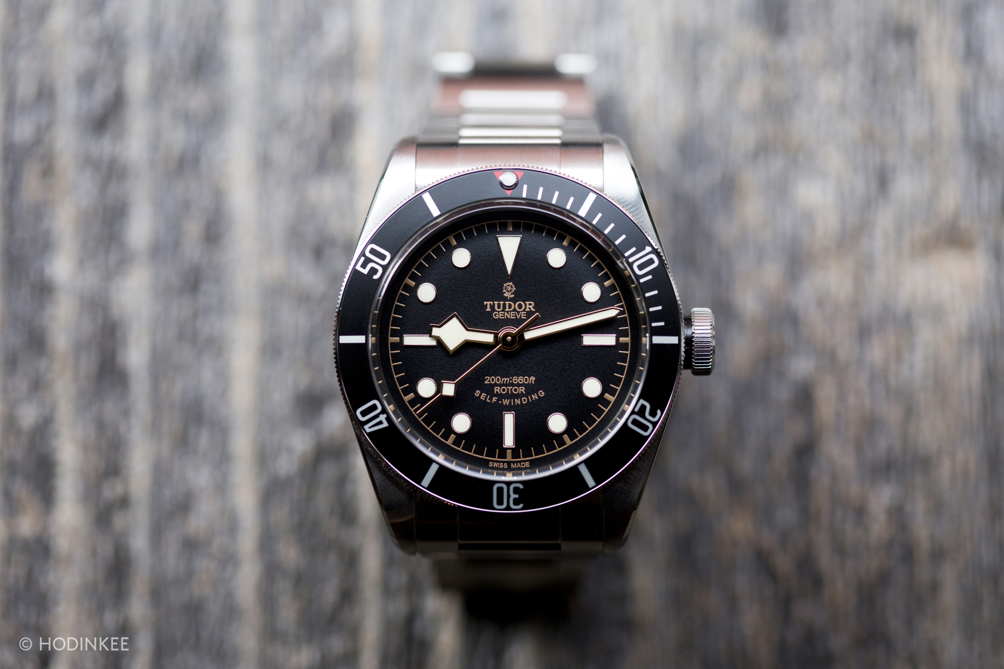 Tudor heritage black sale bay black 79220n