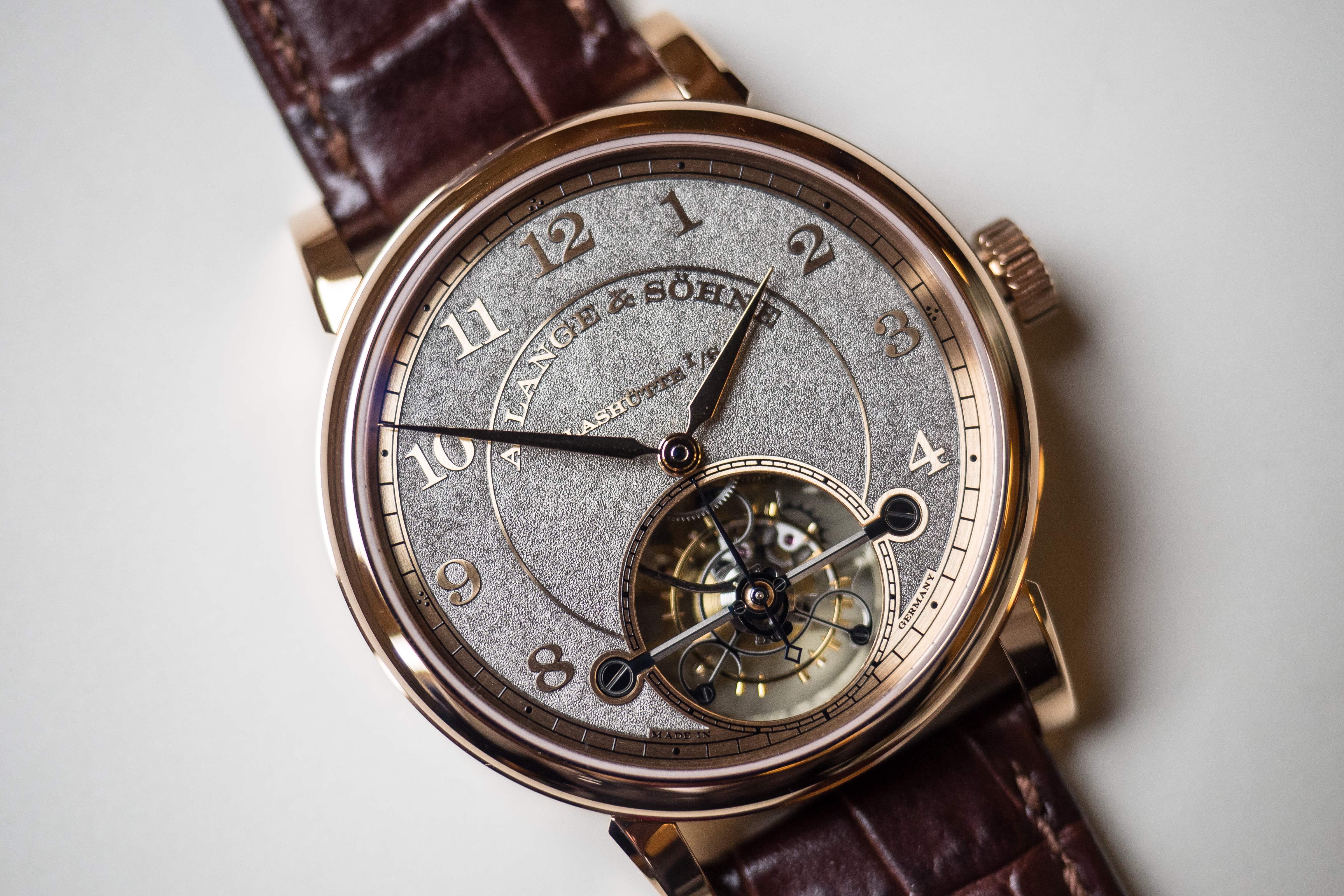 Hands On The A. Lange S hne 1815 Tourbillon Handwerkskunst