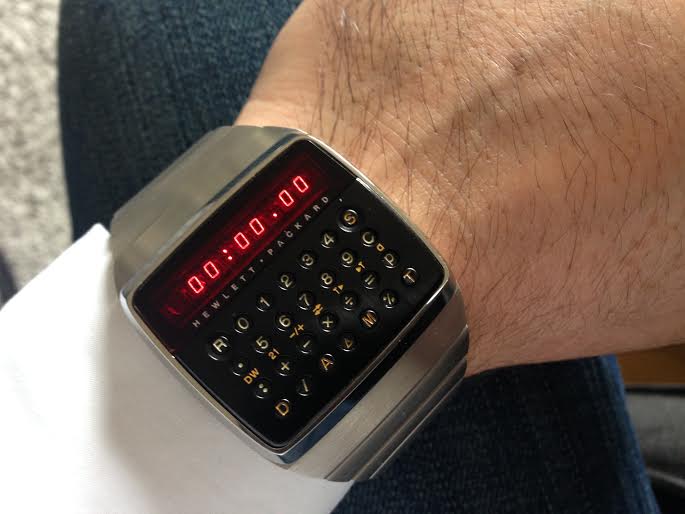 1977 hewlett packard shop calculator watch value