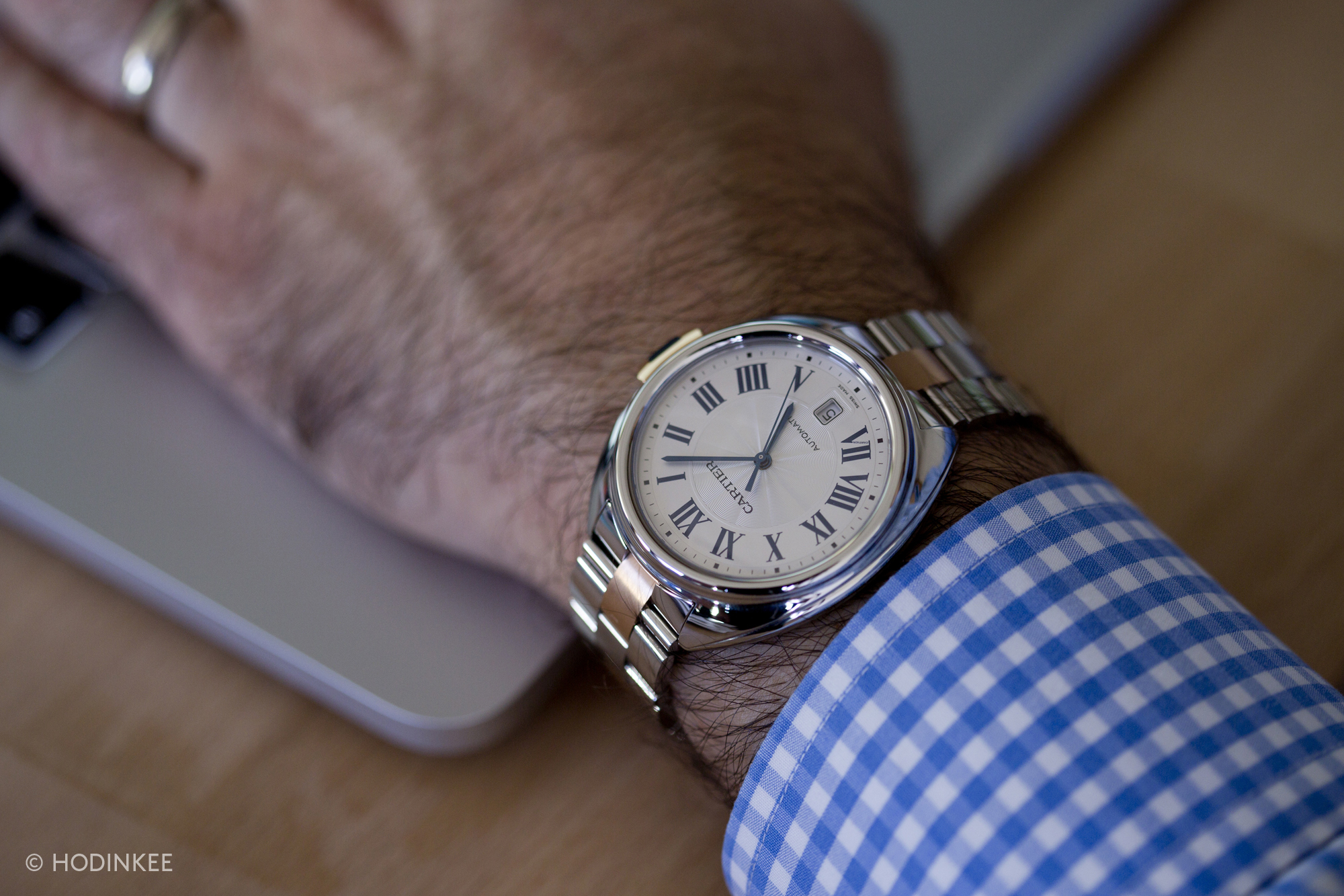 Hands On The Cl De Cartier In Rose Gold And Steel Hodinkee