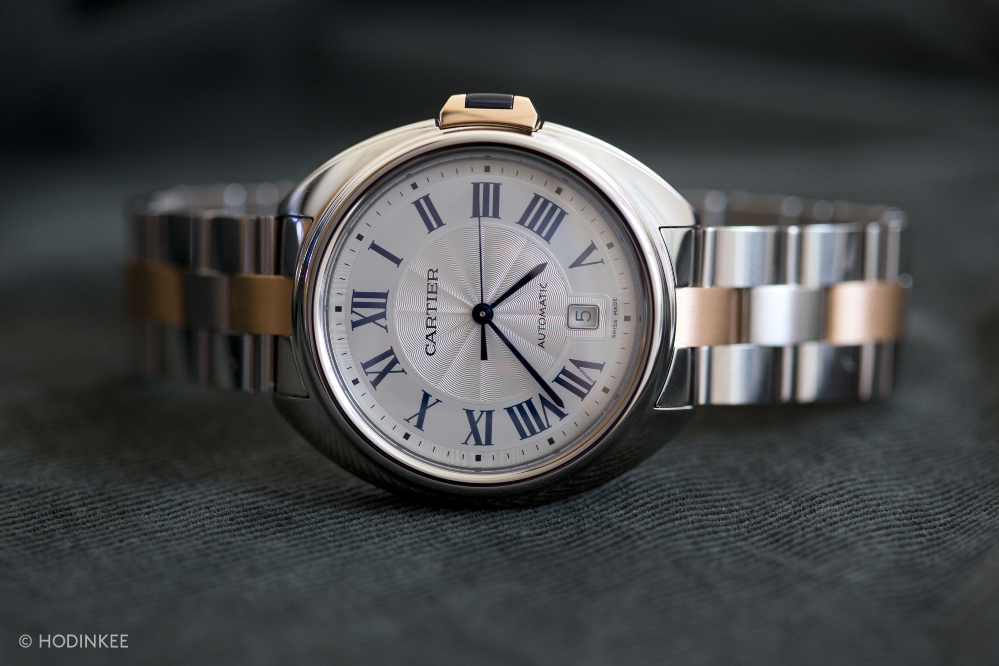 Hands On The Cl De Cartier In Rose Gold And Steel Hodinkee