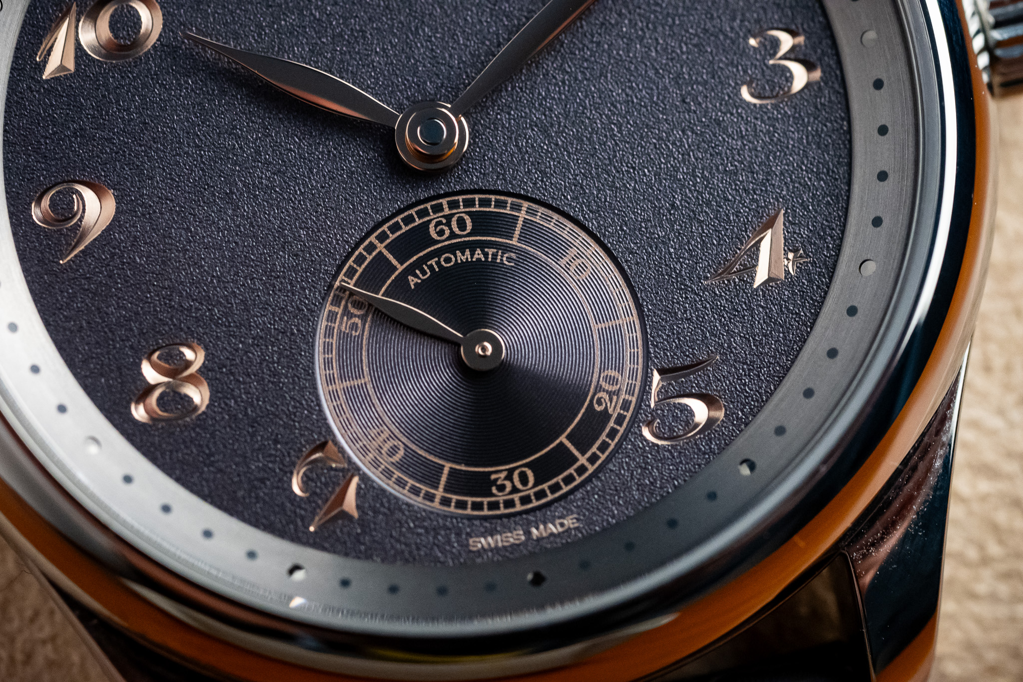 longines master collection small seconds anthracite