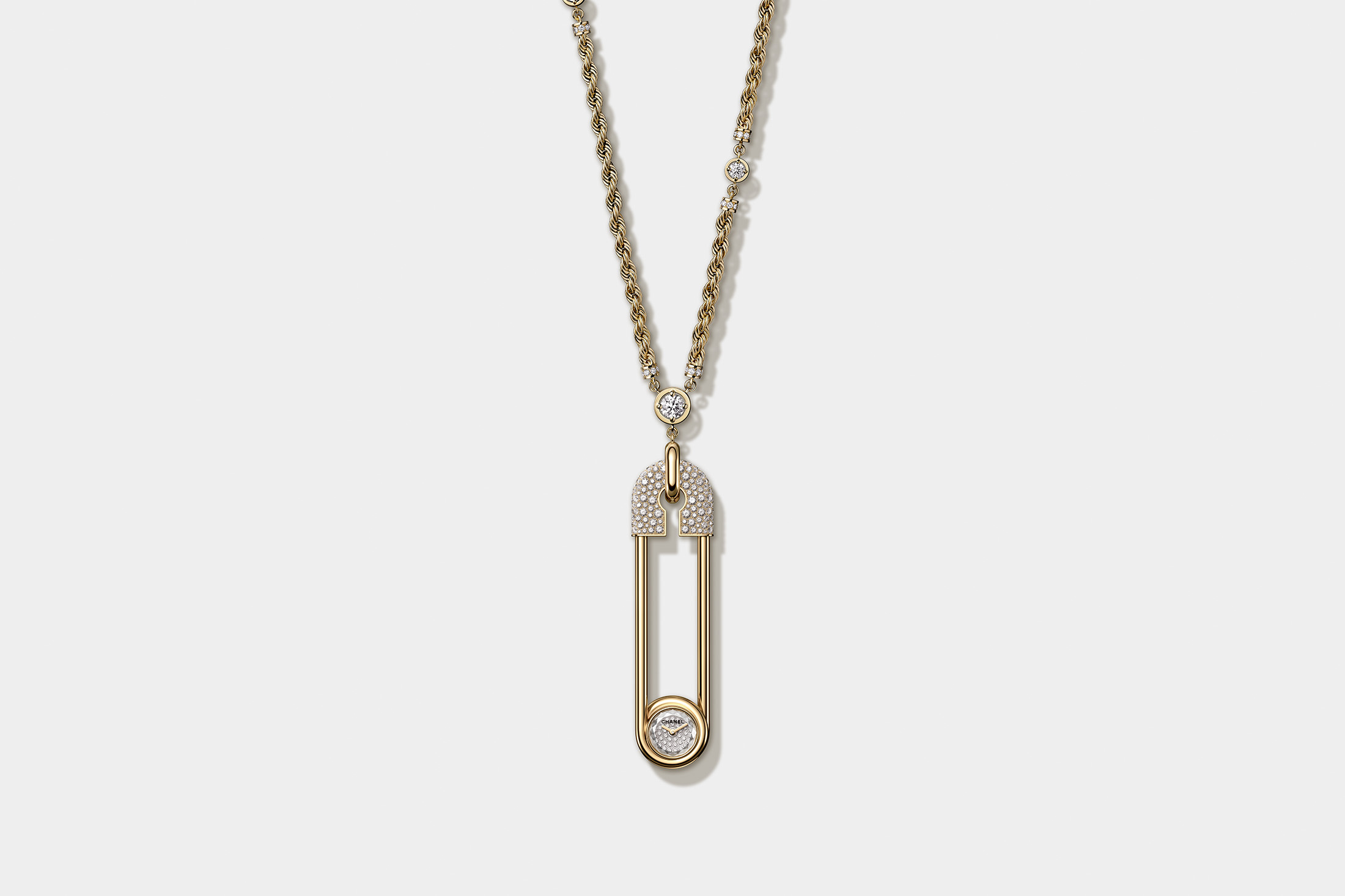 Chanel safety pin watch