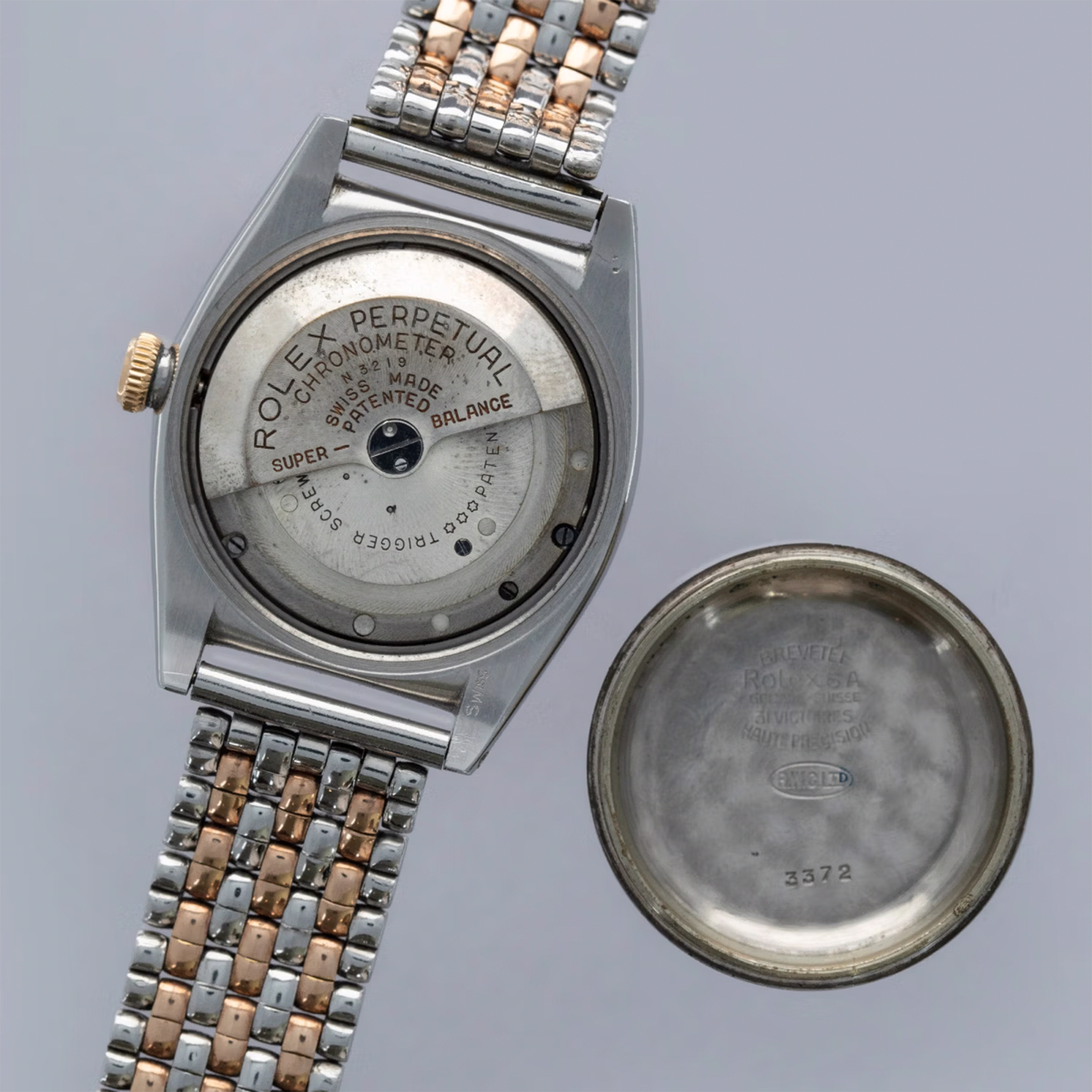 A Rolex ref. 3372 Bubbleback