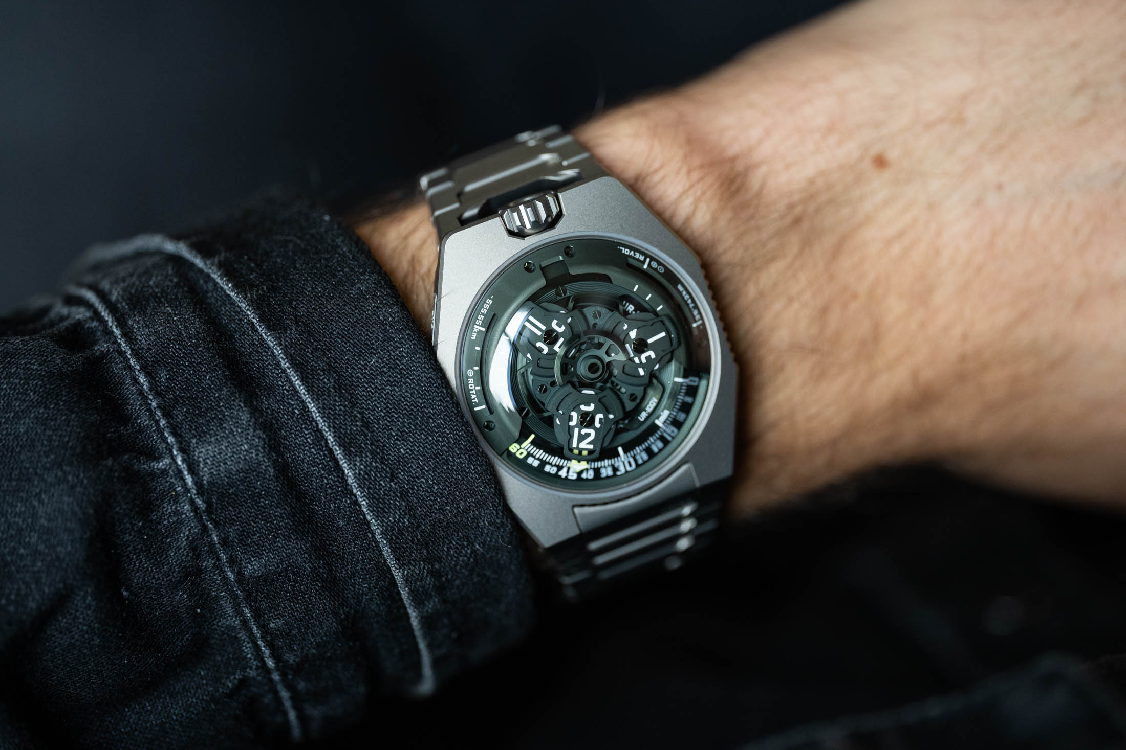 UR100V Green Wristshot