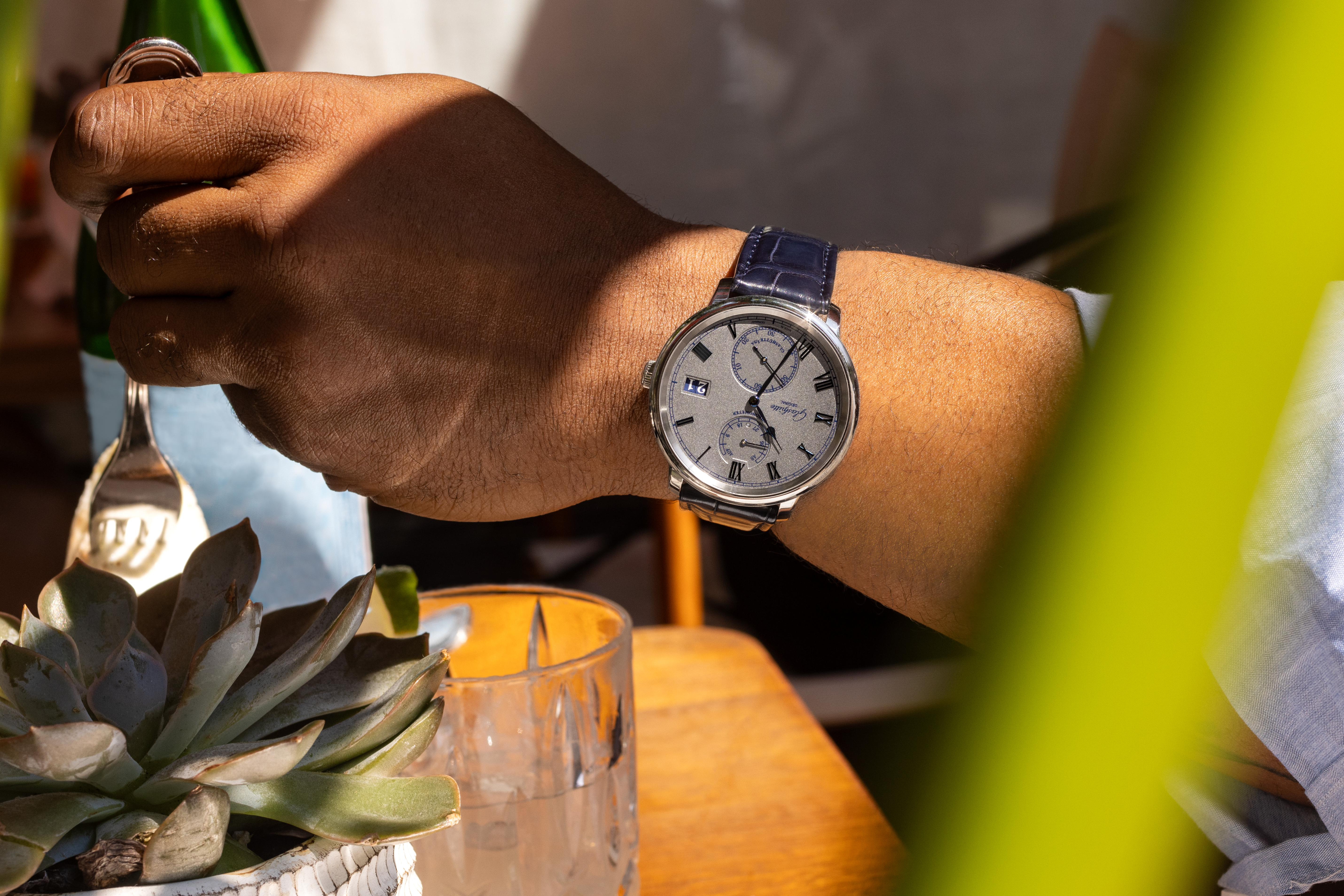 Senator Chronometer on wrist