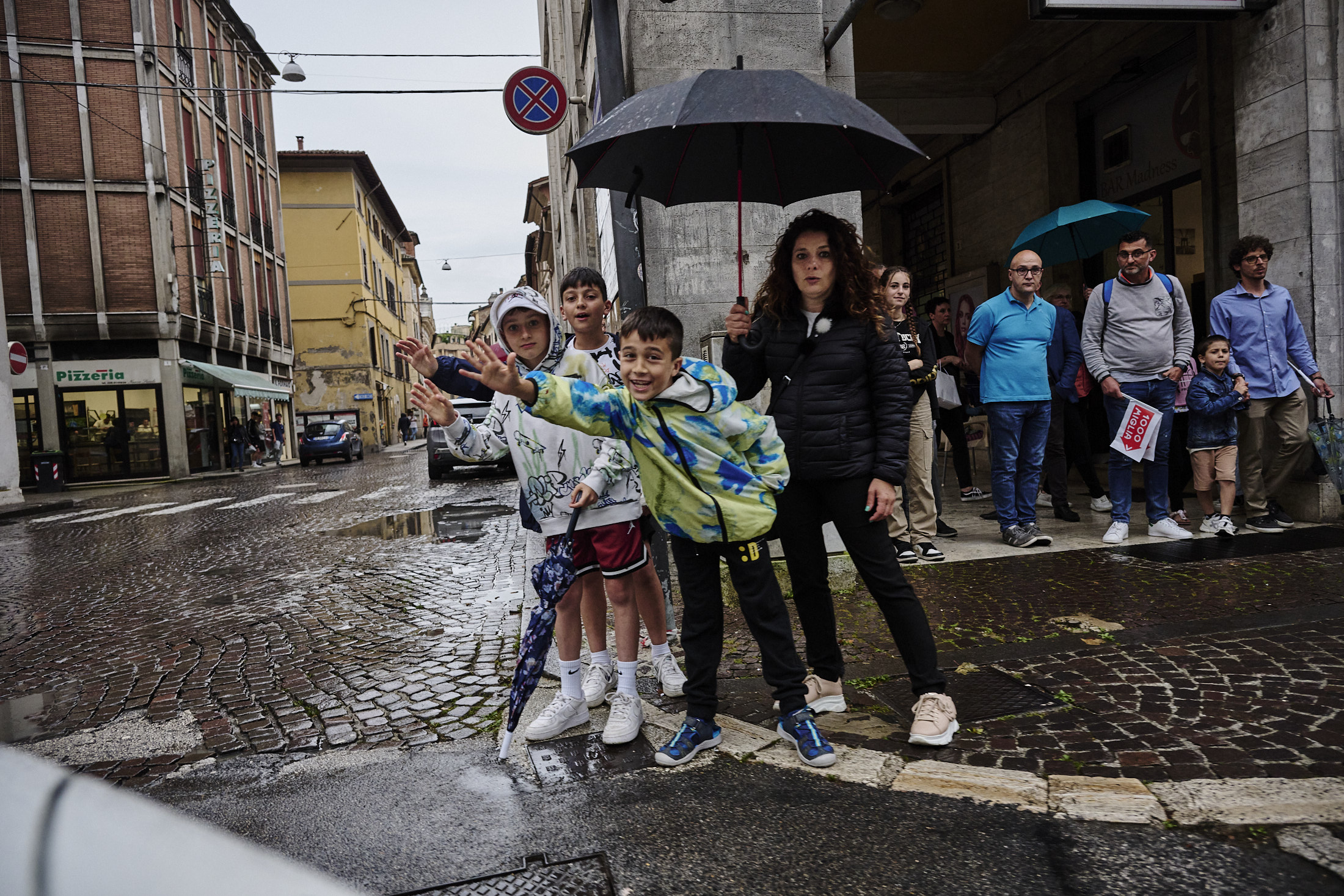 People on the street