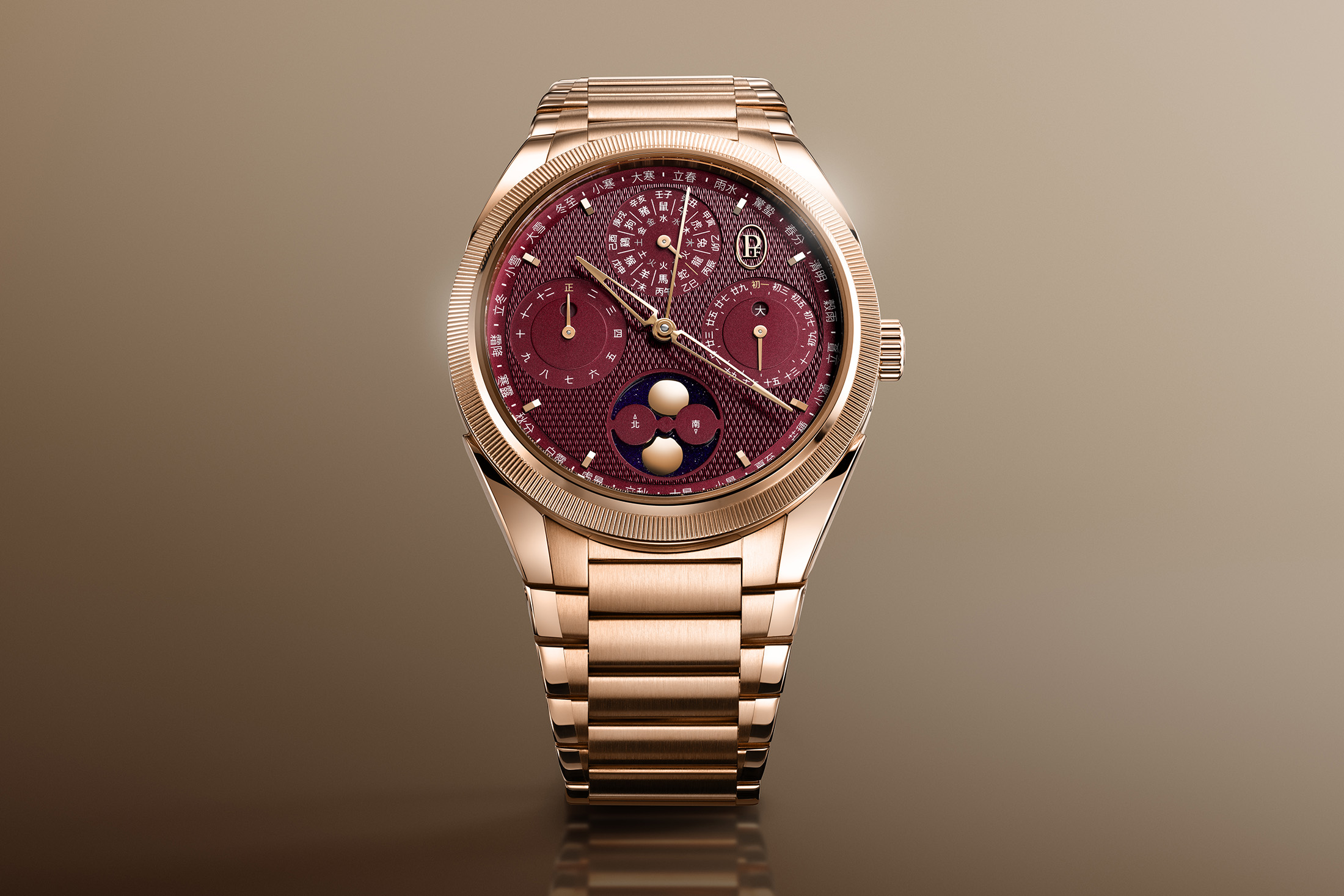 PF Tonda Chinese Calendar Rose Gold