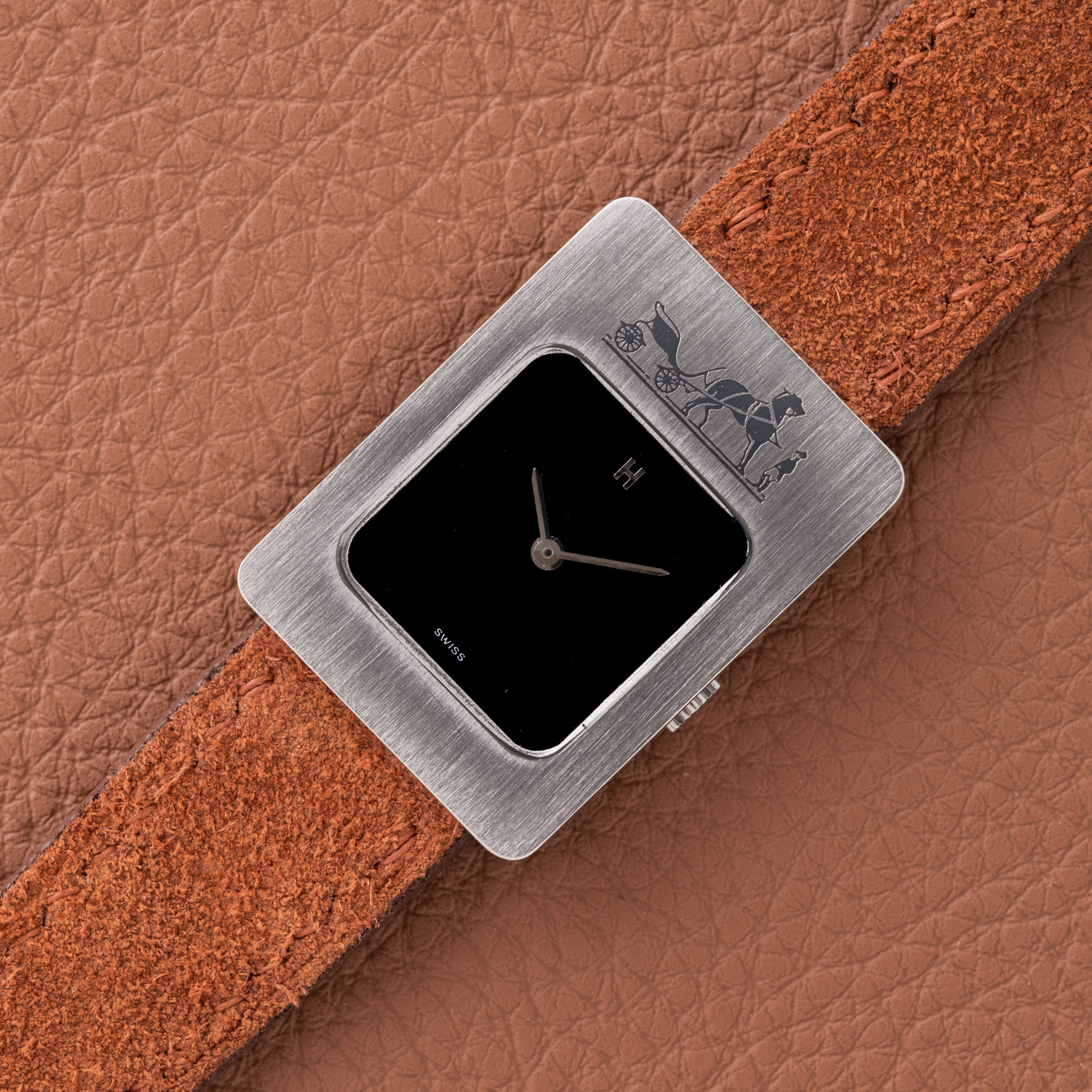 Bring a Loupe: An Hermès Caleche, A Chromed Angelus, And A Rolex SARU
