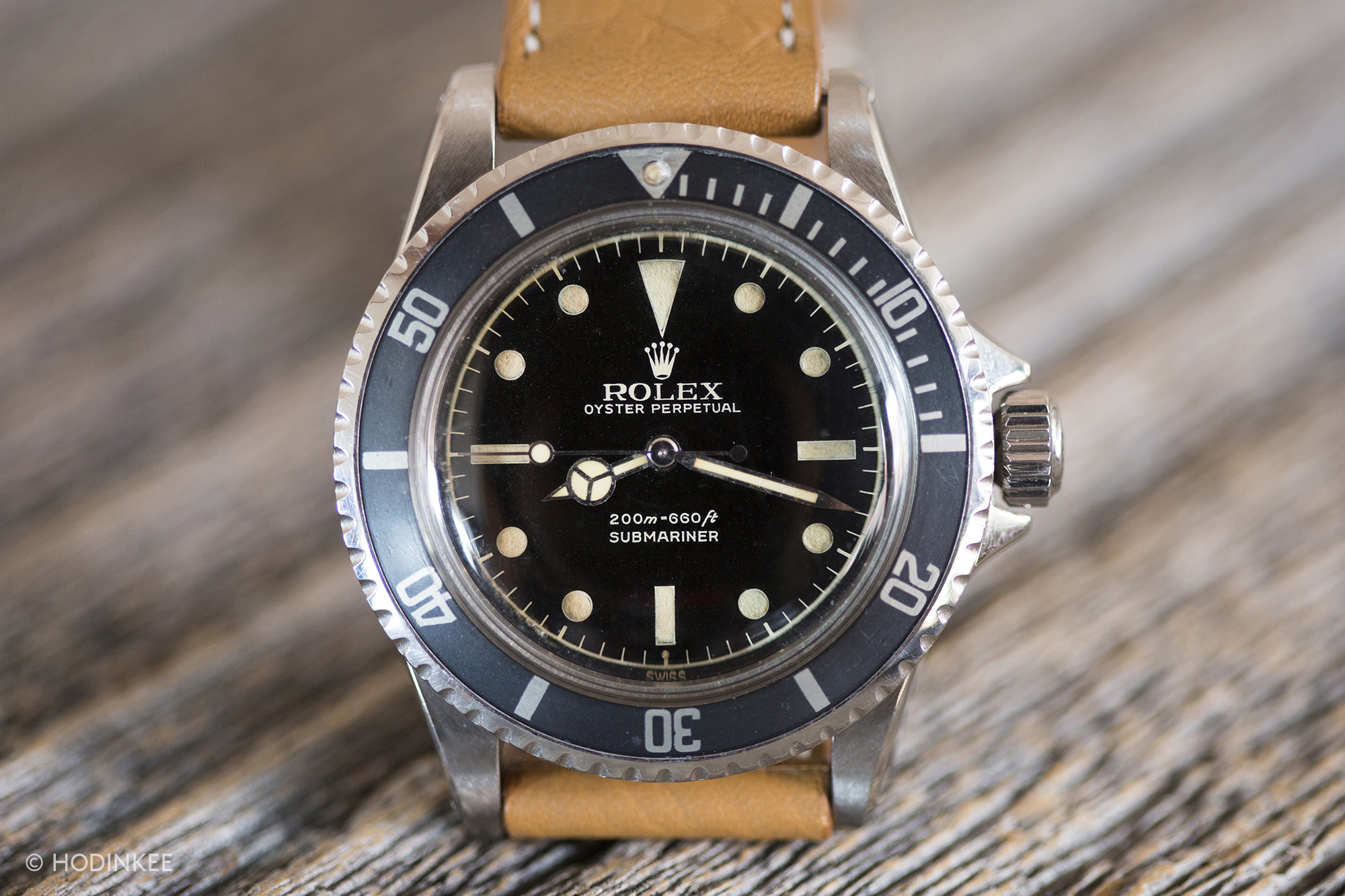 gilt rolex submariner 5513 hodinkee