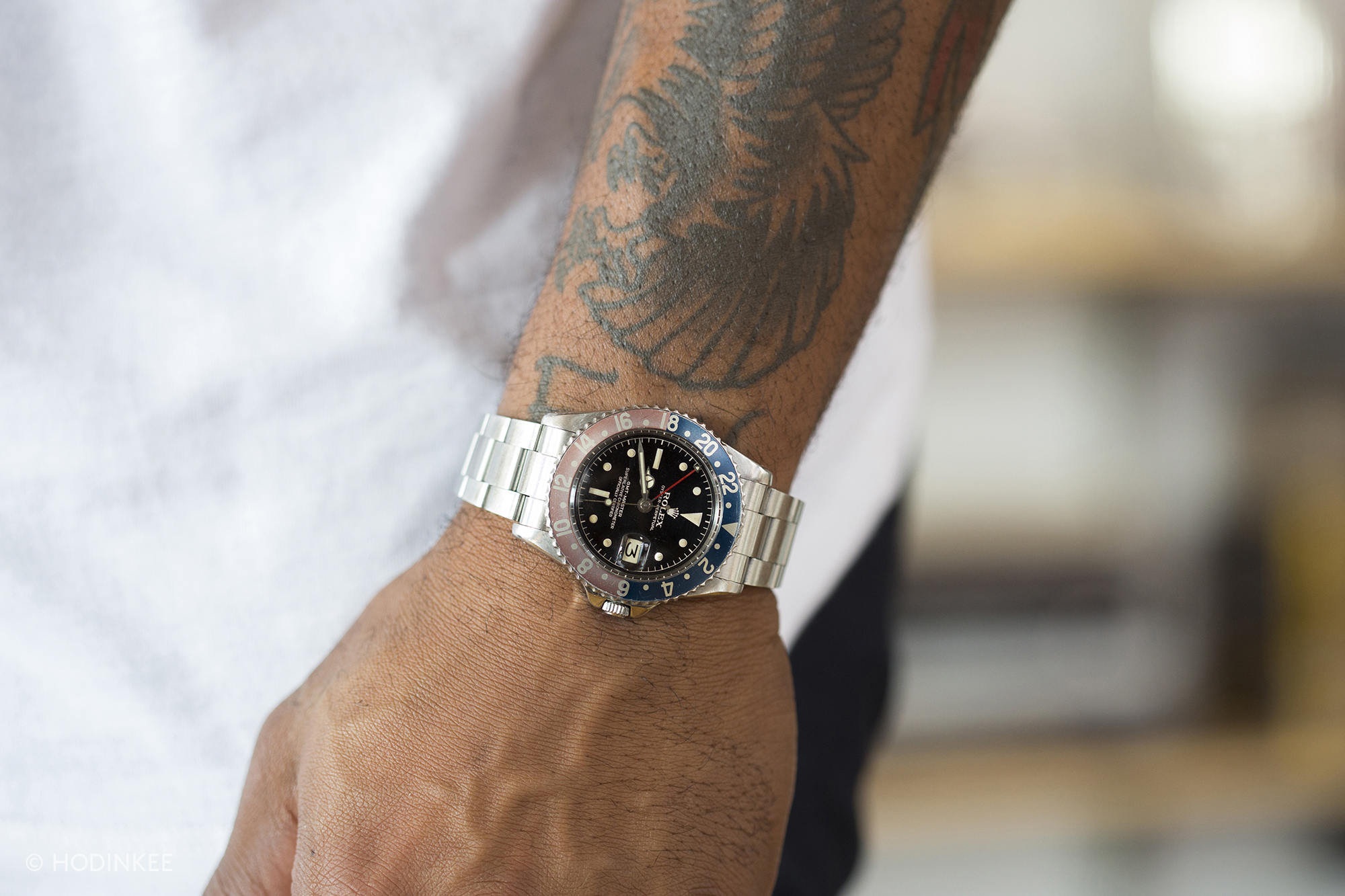 gilt dial rolex gmt howie kendrick