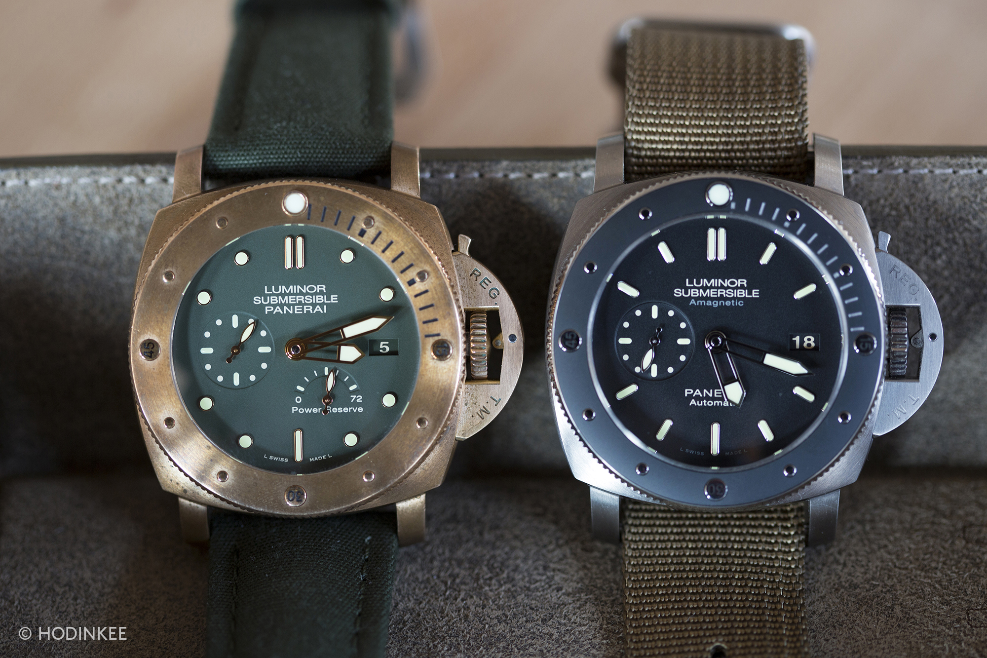 Howie Kendrick's Panerai Bronzo And Panerai 389