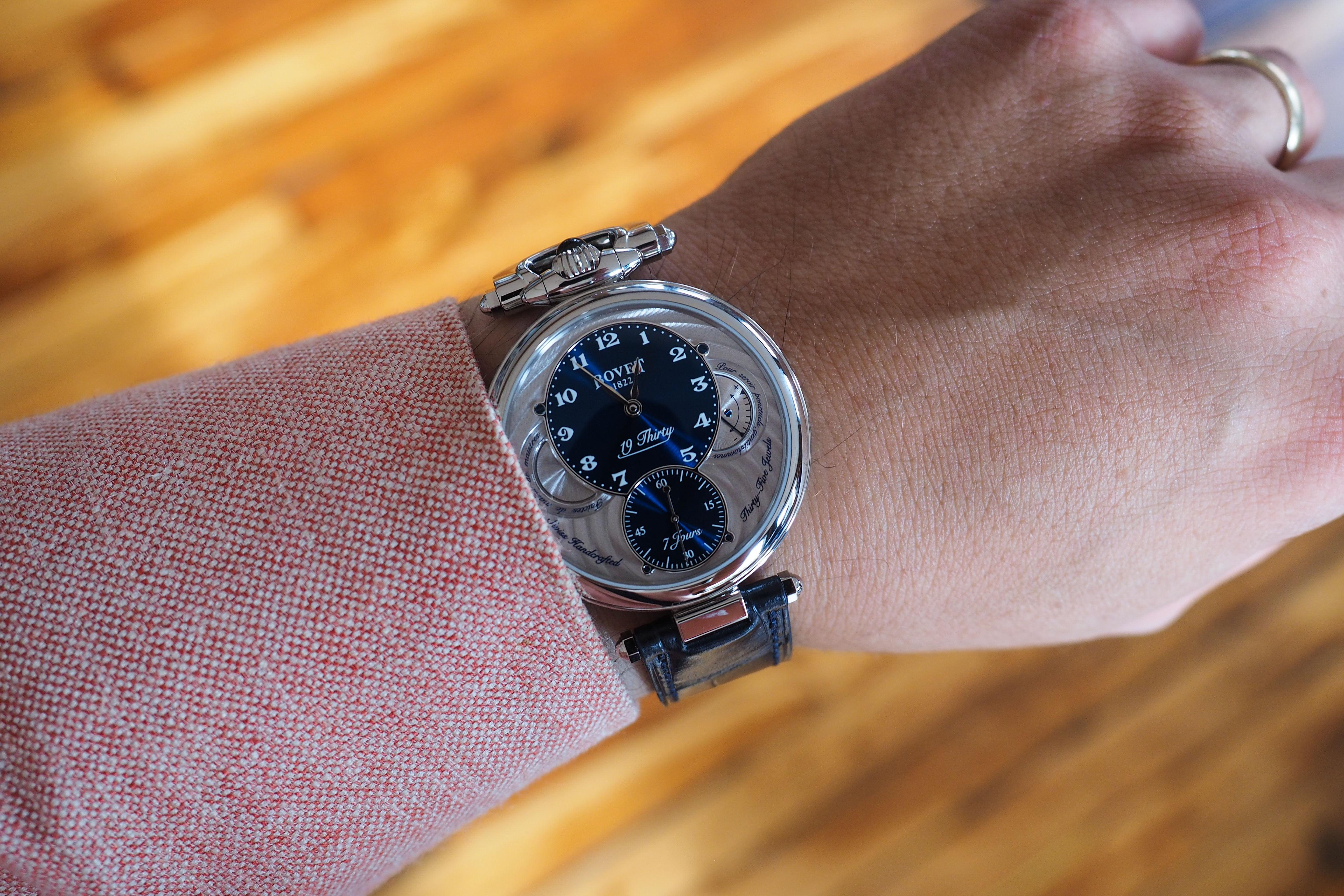 Bovet 19 Thirty wrist shot
