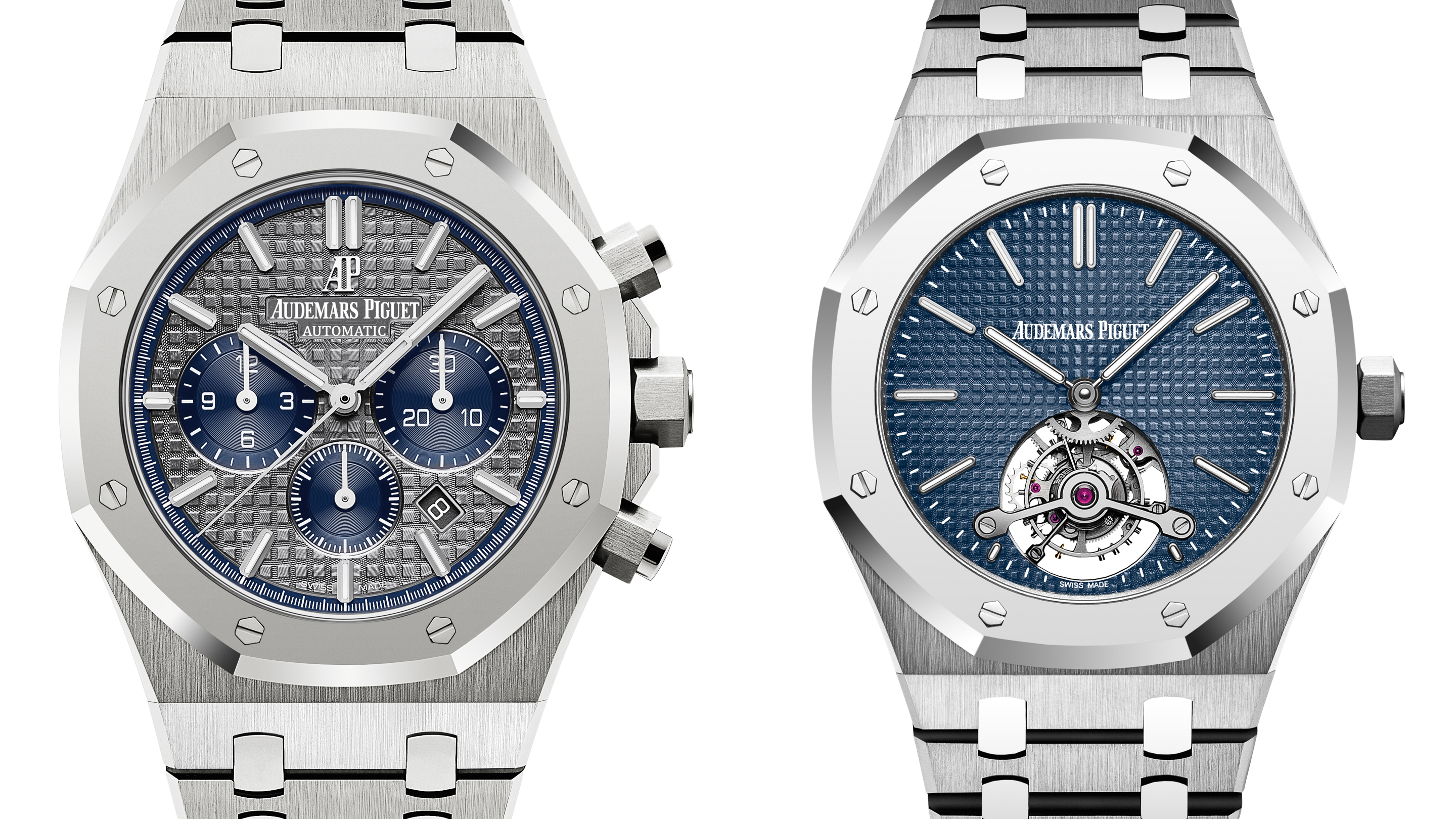 Audemars Piguet Royal Oak Tourbillon Extra-Thin And Royal Oak Chronograph SIHH 2017