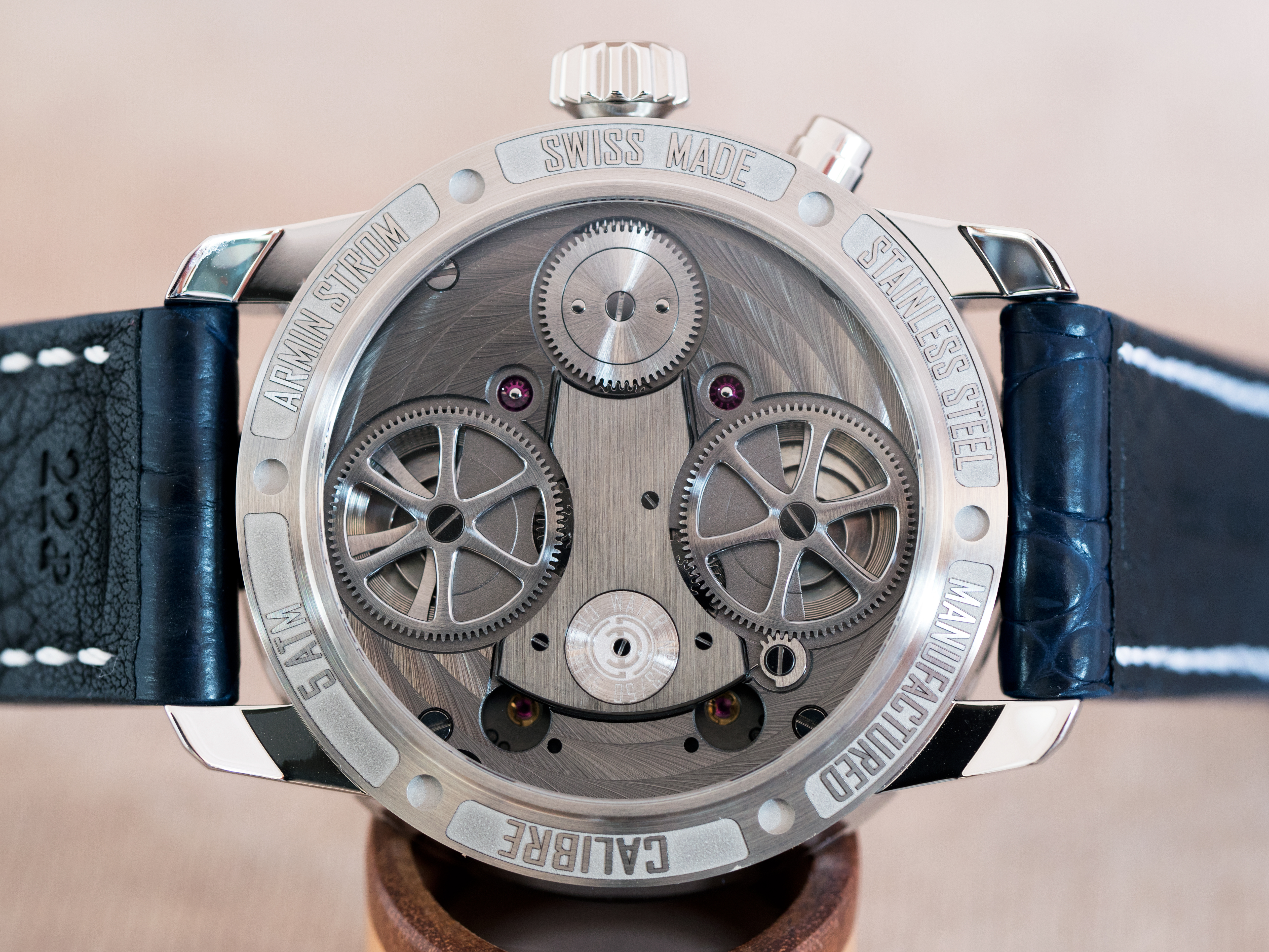 Armin Strom Mirrored Force Resonance "Water" caseback