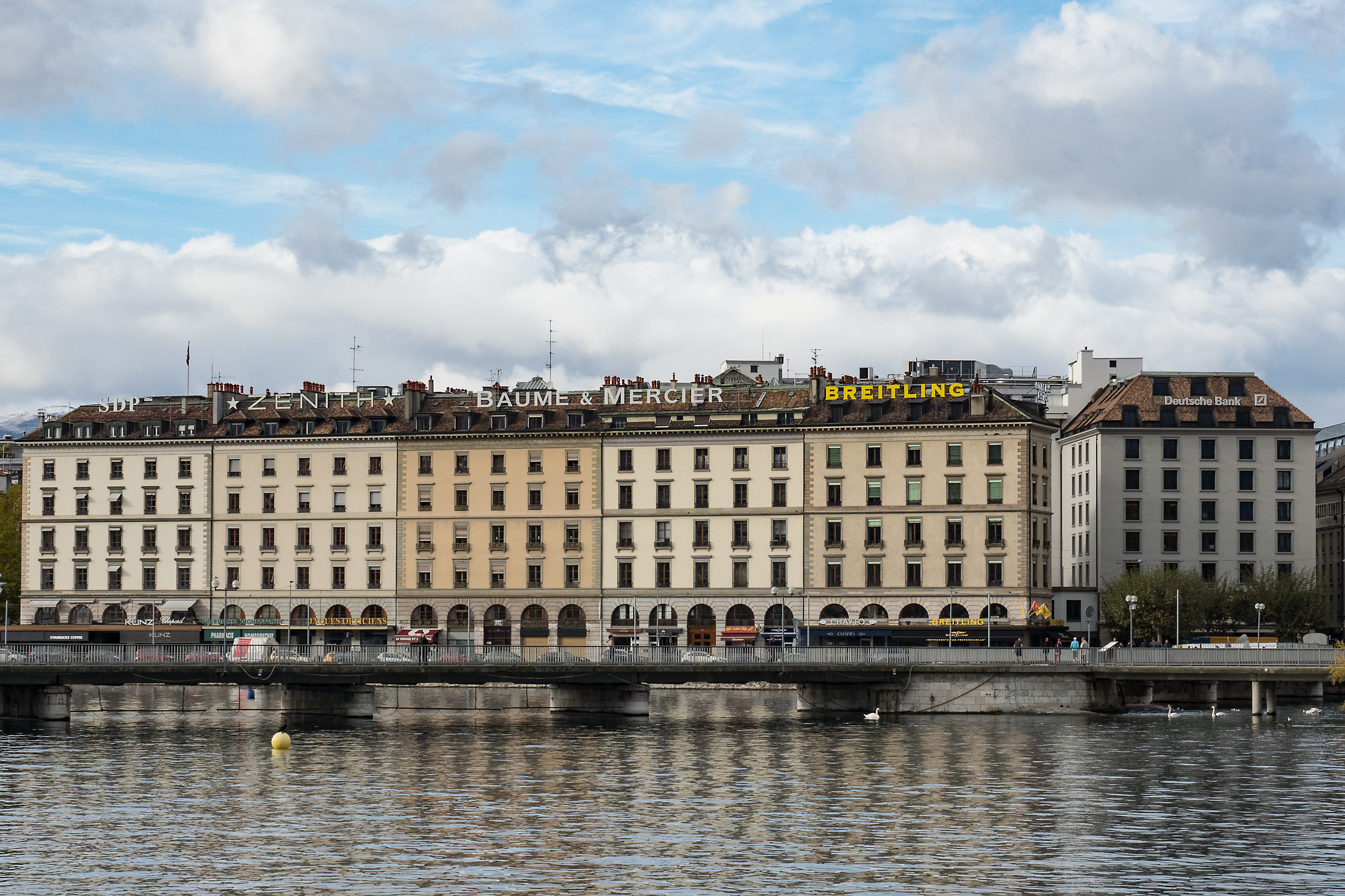 Geneva North Bank of the Rhone