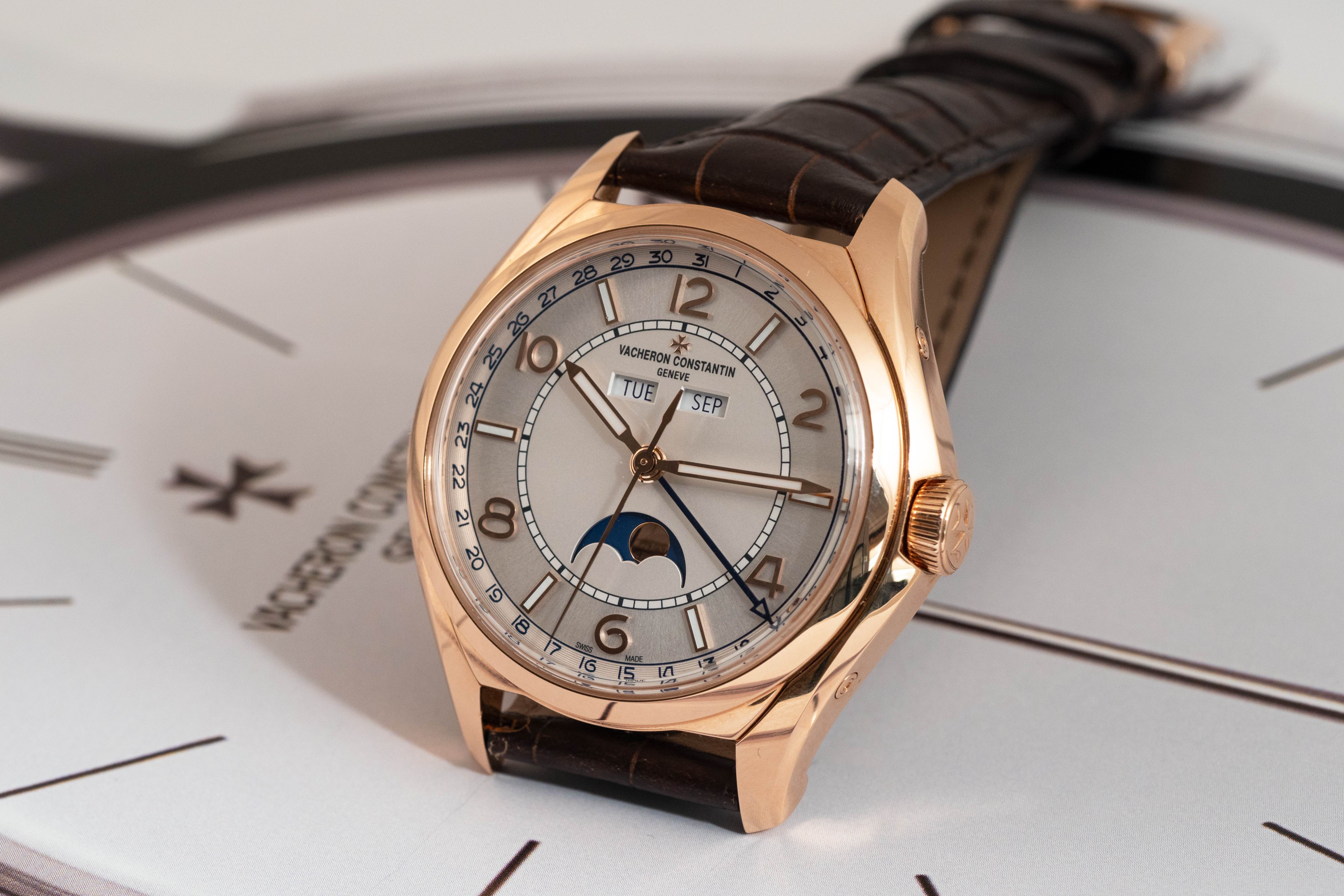 Hands-On: The Vacheron Constantin FiftySix Complete Calendar In Pink Gold -  Hodinkee