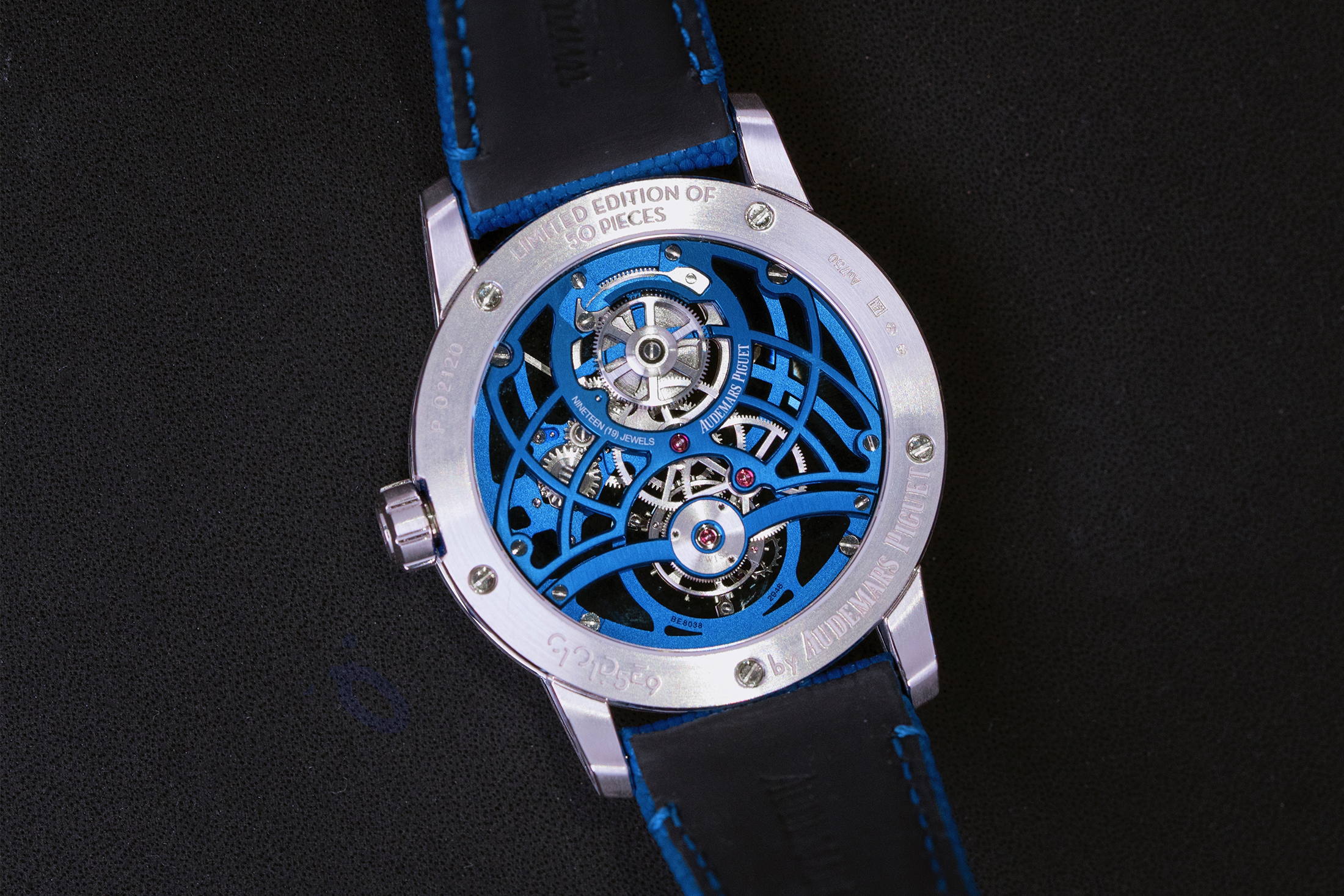 Audemars Piguet Code 11.59 Tourbillon Openworked in blue
