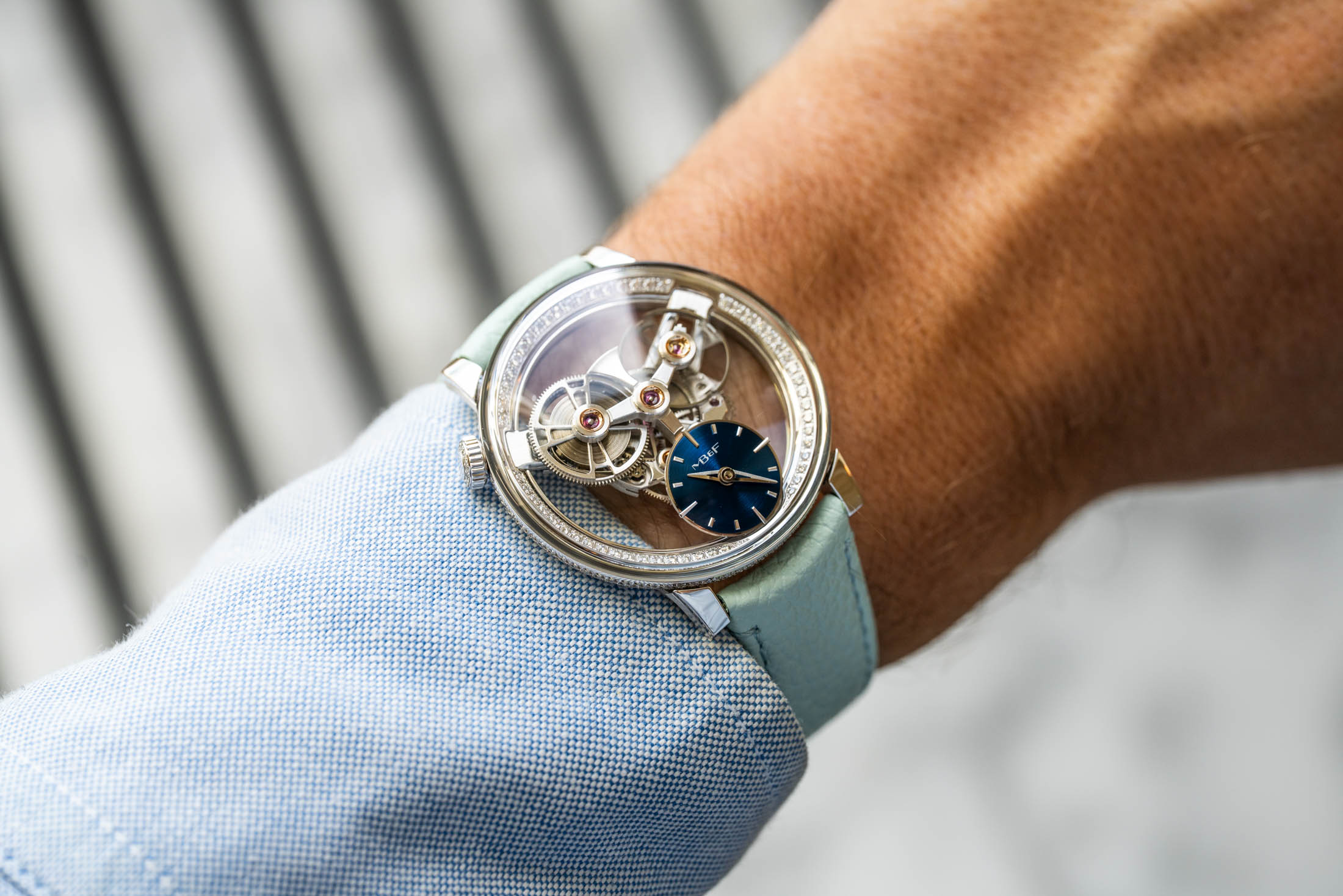 Introducing: The MB&F SP One Pavée (Live Pics)