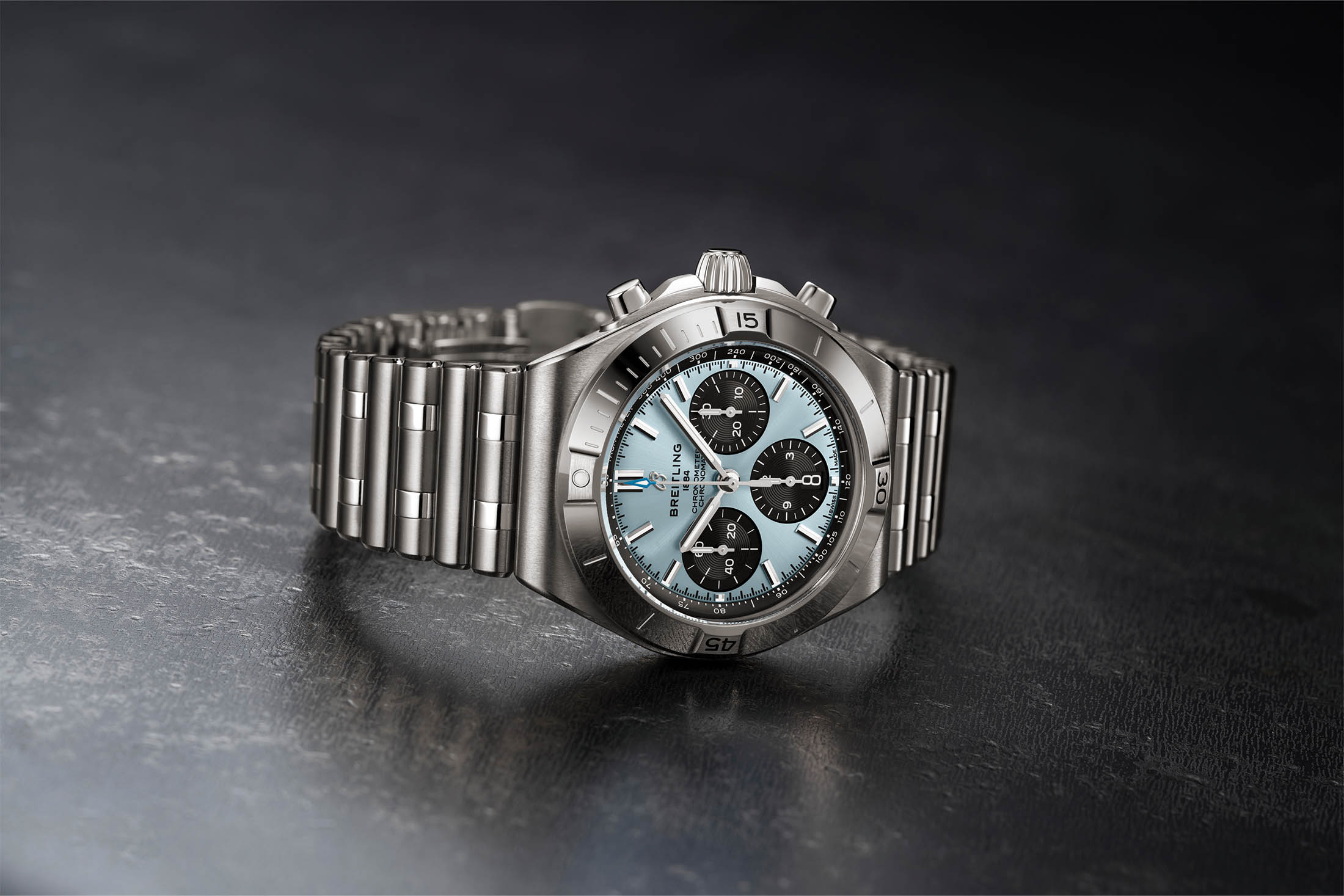 Breitling Chronomat Update Blue Chrono