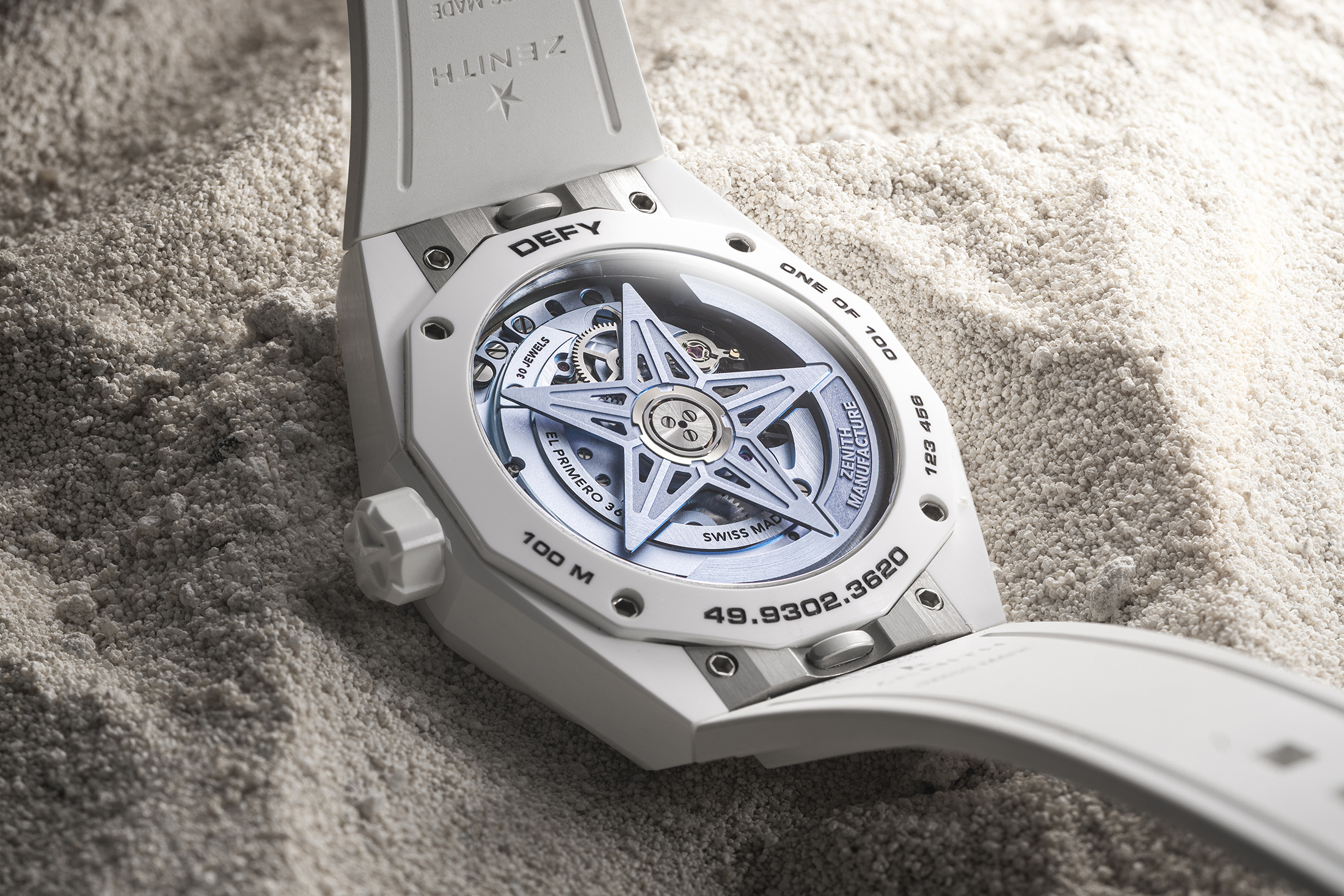 スキー huydx Introducing: The Zenith x Time+Tide Defy Skyline Skeleton