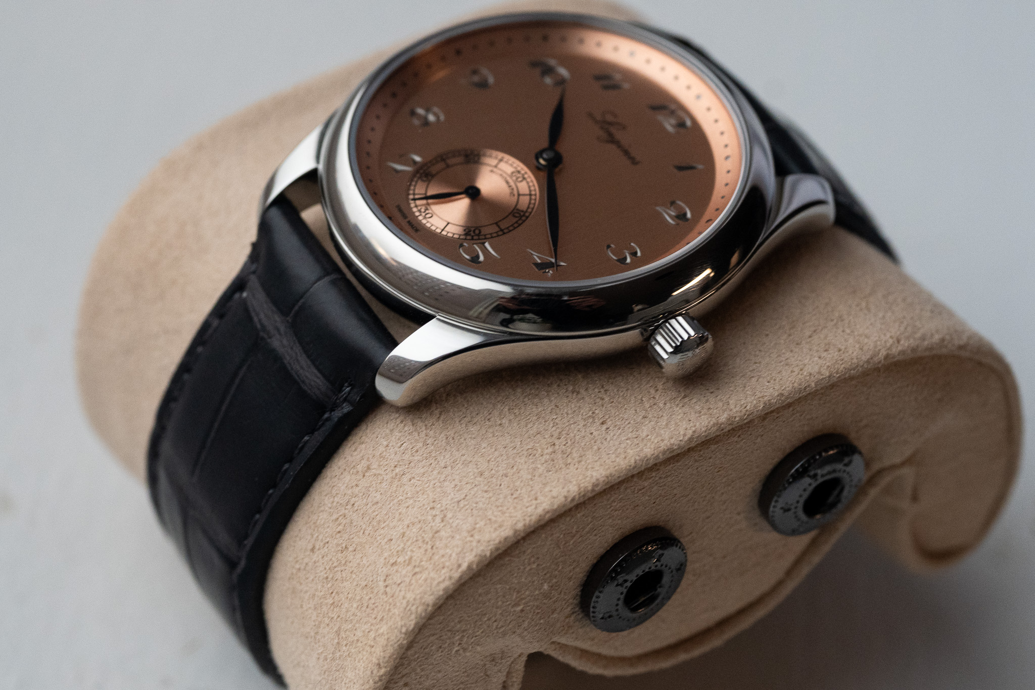 longines small seconds case