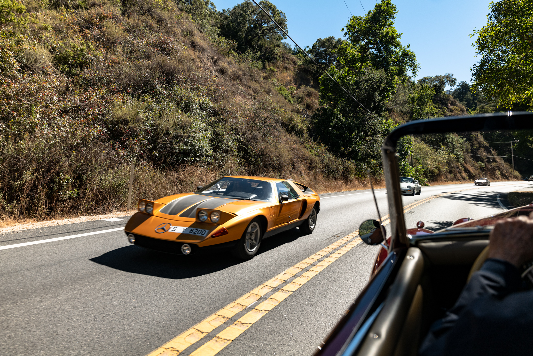 a car passing by