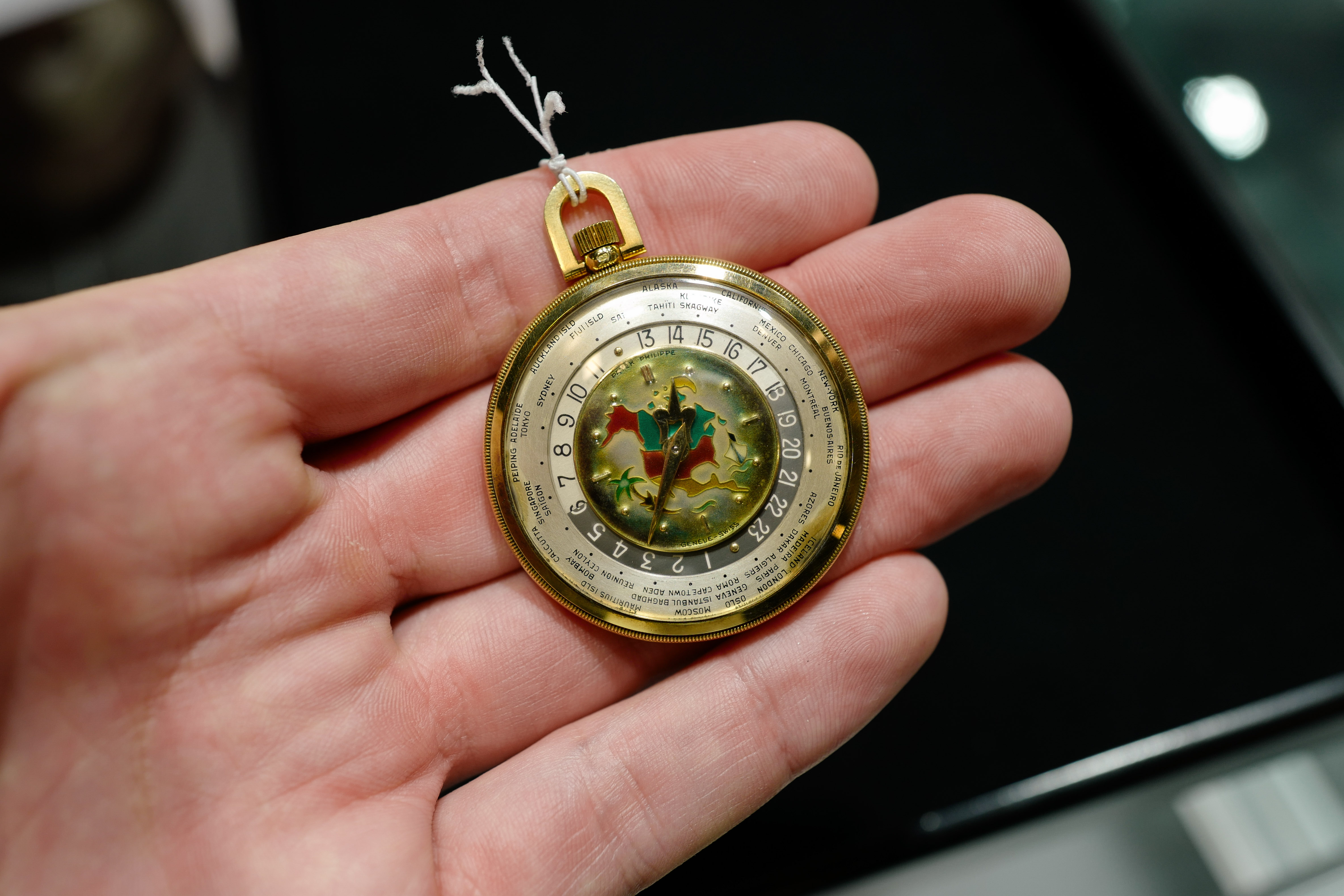 A Patek Worldtime Pocket Watch