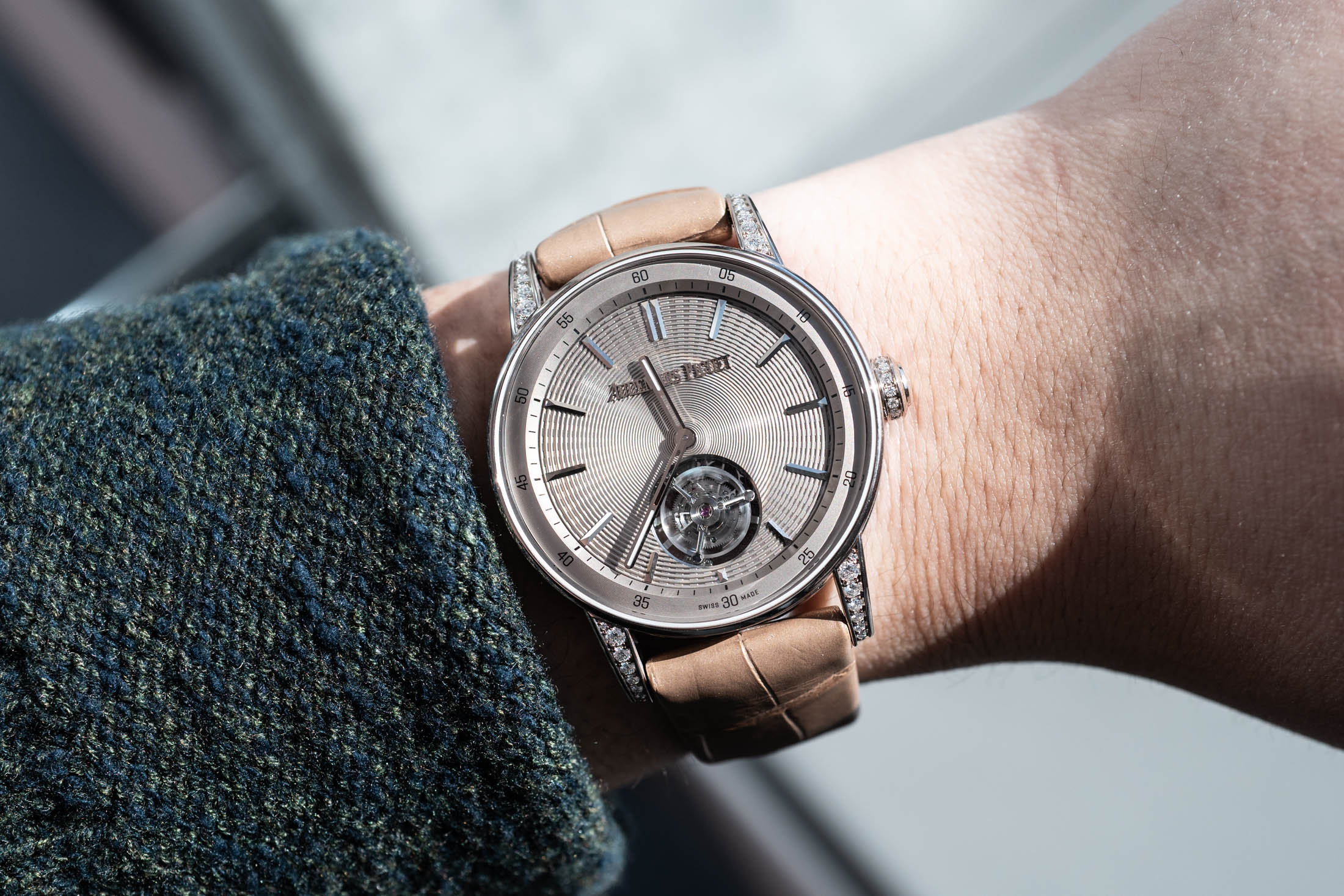 Code 11.59 38mm flying tourbillon wrist shot